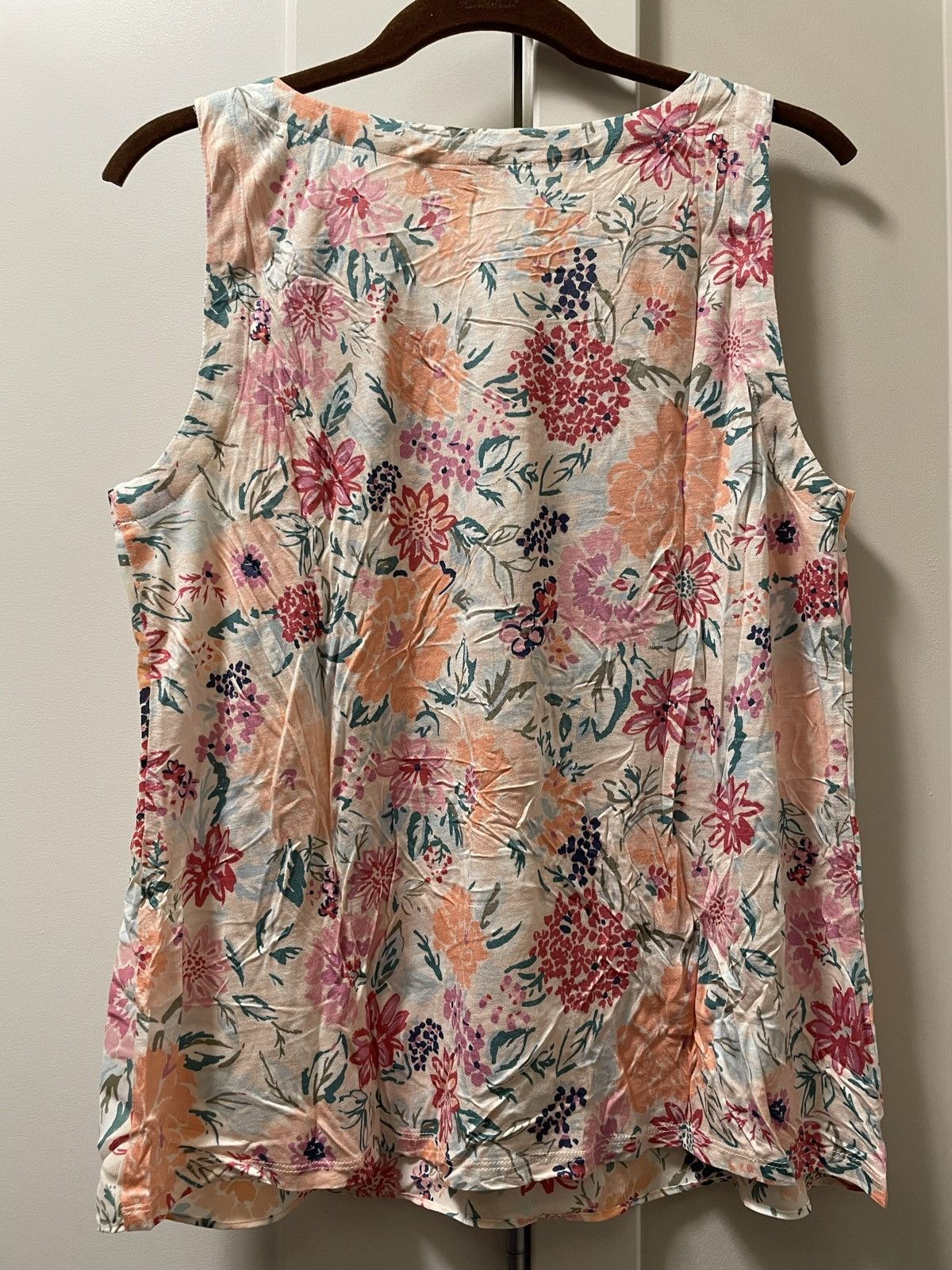 Loft Blousy floral tank top Size S / US 4 / IT 40 - 2 Thumbnail