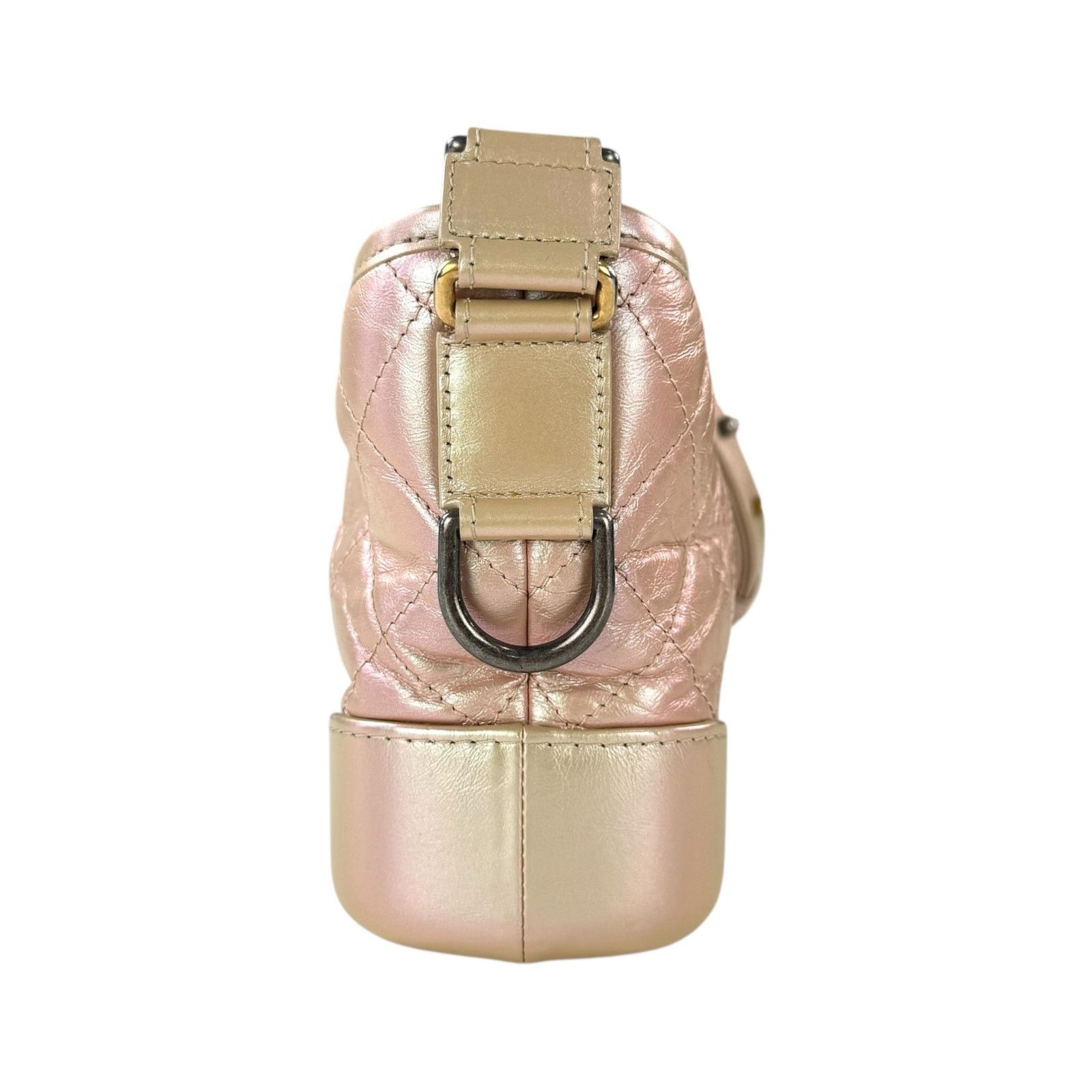 Chanel Chanel Gabrielle Metallic Matelassse Leather Shoulder Bag Size ONE SIZE - 4 Thumbnail