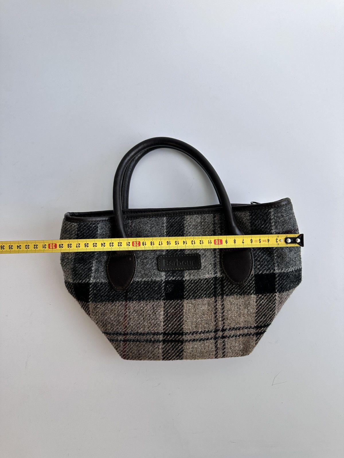 Barbour Barbour Winter Tartan Wool Tote Bag Plaid Check Handbag Size ONE SIZE - 14 Thumbnail