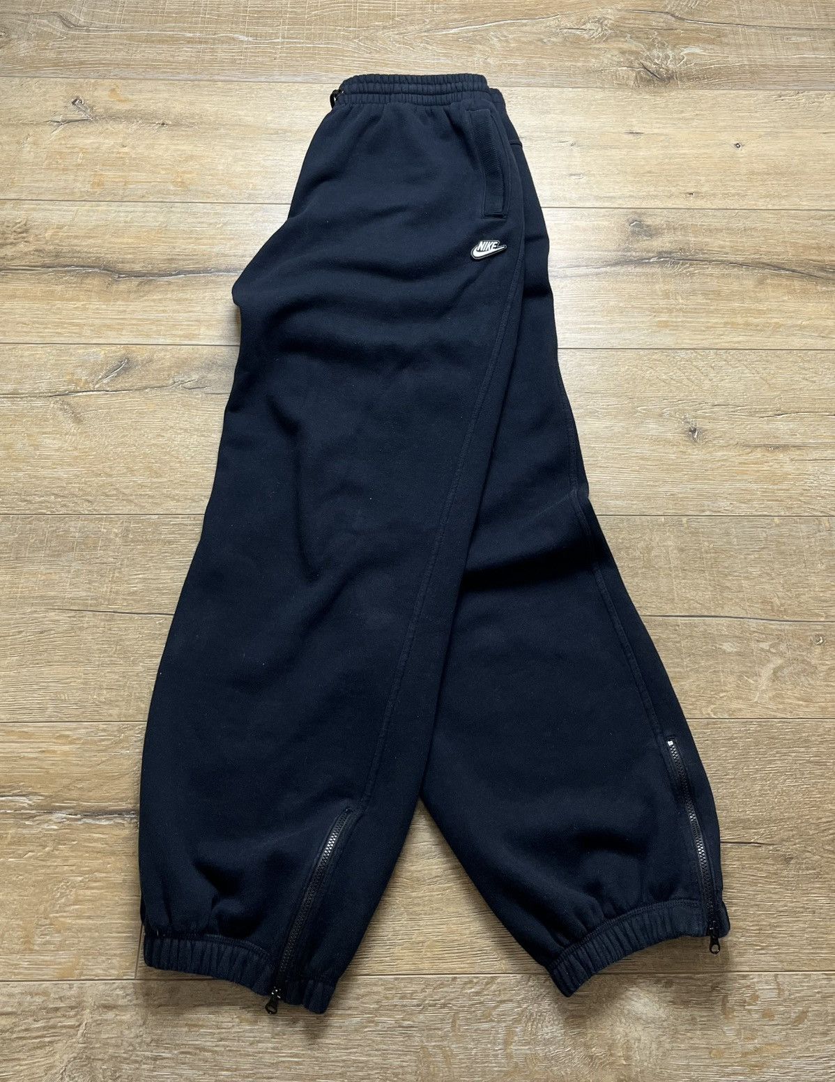 Nike VINTAGE NIKE BAGGY ZIP PANTS Size US 34 / EU 50 - 1 Thumbnail