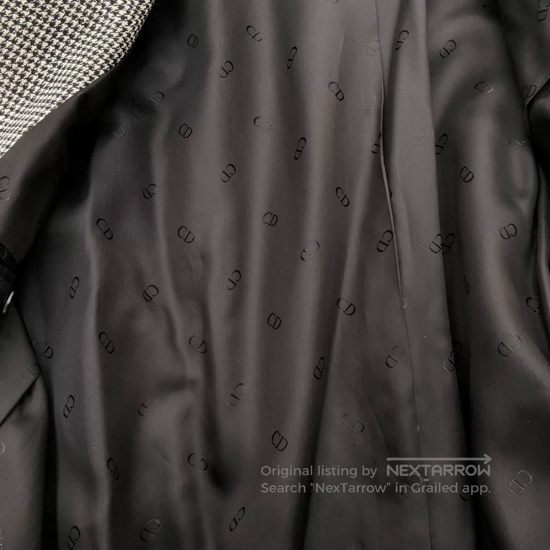 Dior Dior Houndstooth Lock Buckle Coat. Size US M / EU 48-50 / 2 - 8 Thumbnail