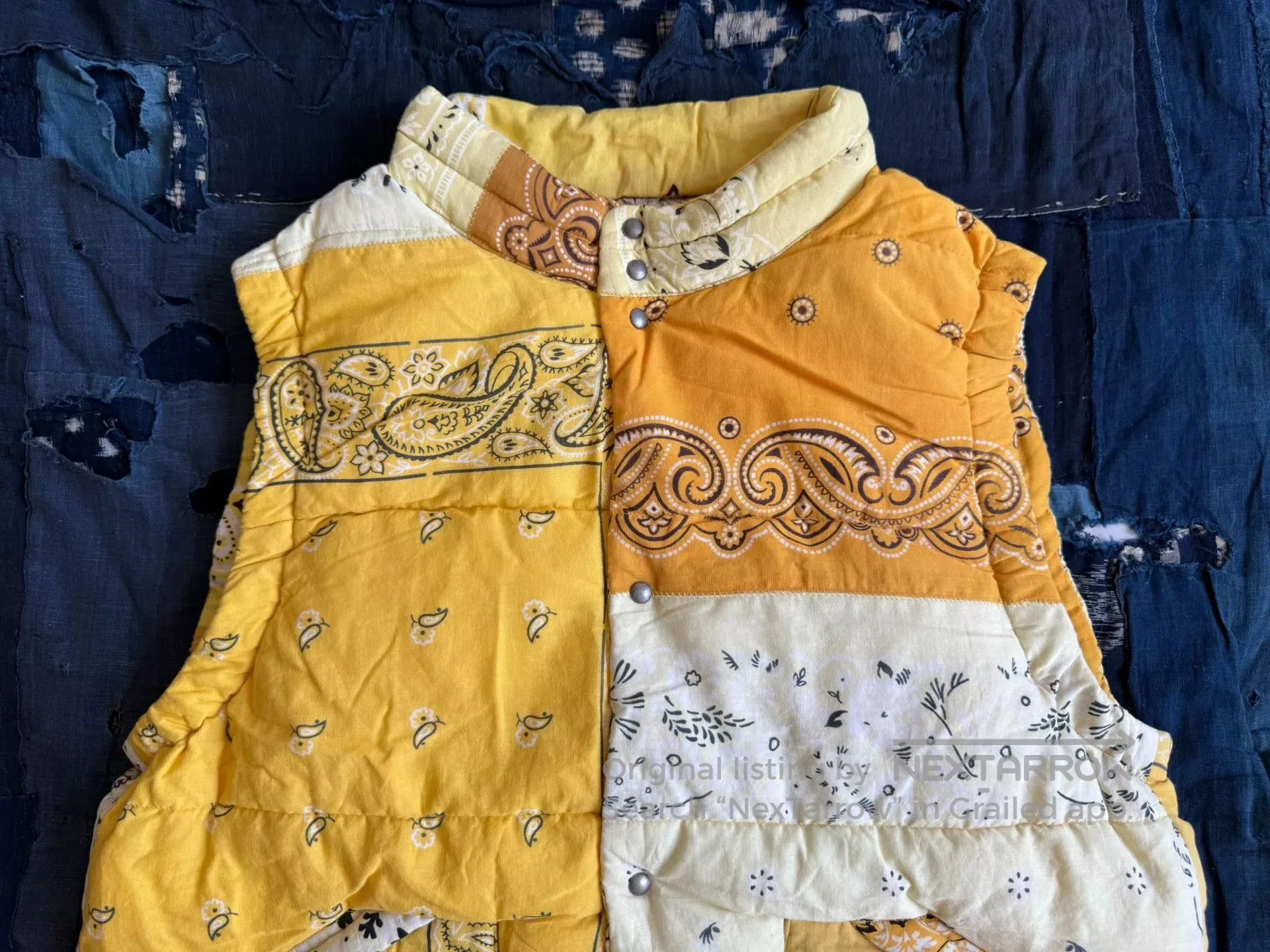 Visvim Visvim Insulator Down Vest in Yellow. Size US XL / EU 56 / 4 - 4 Thumbnail