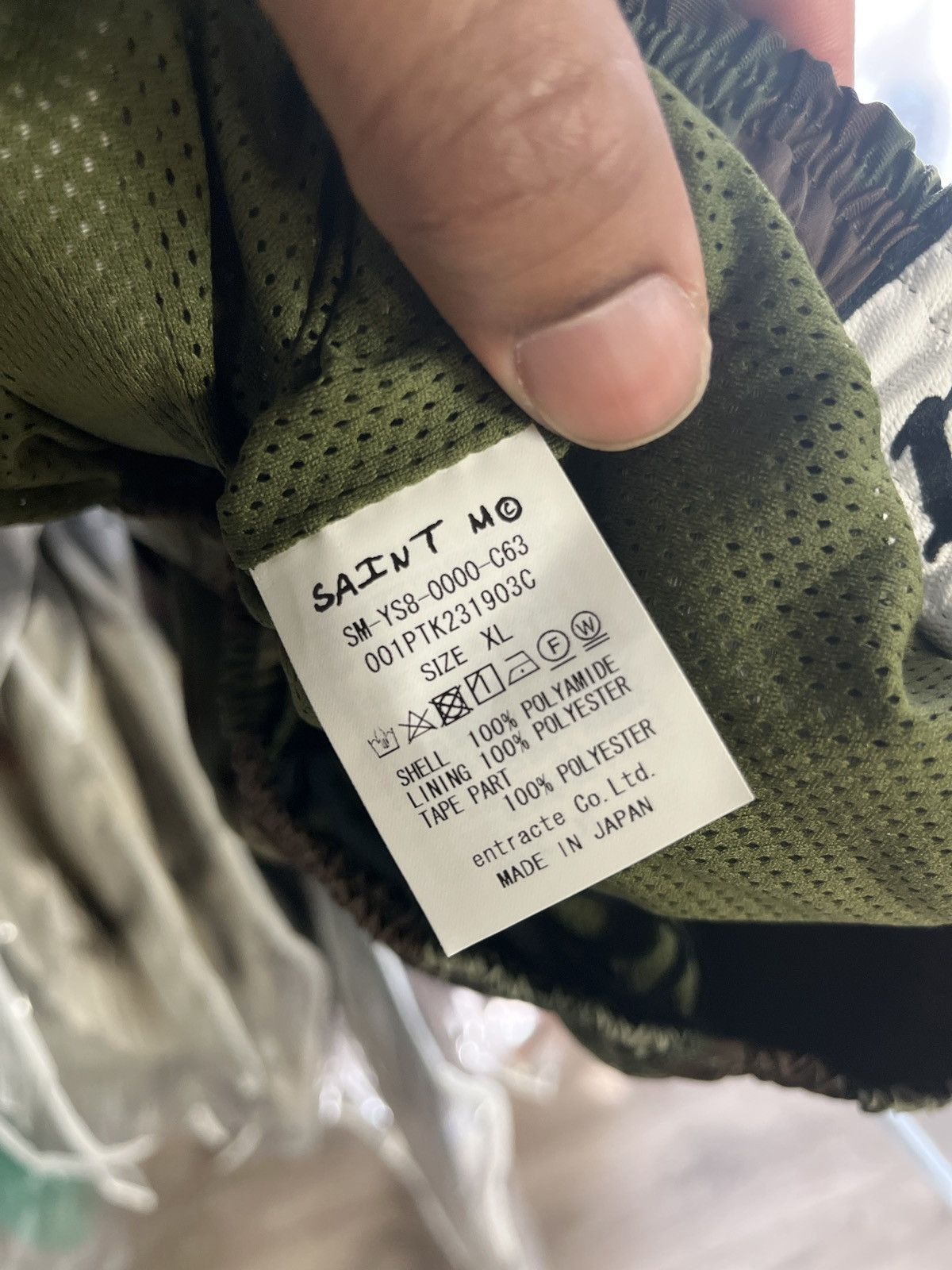 Bape × Saint Michael Saint Michael x Bape Camo Track Pants Size US 36 / EU 52 - 8 Thumbnail