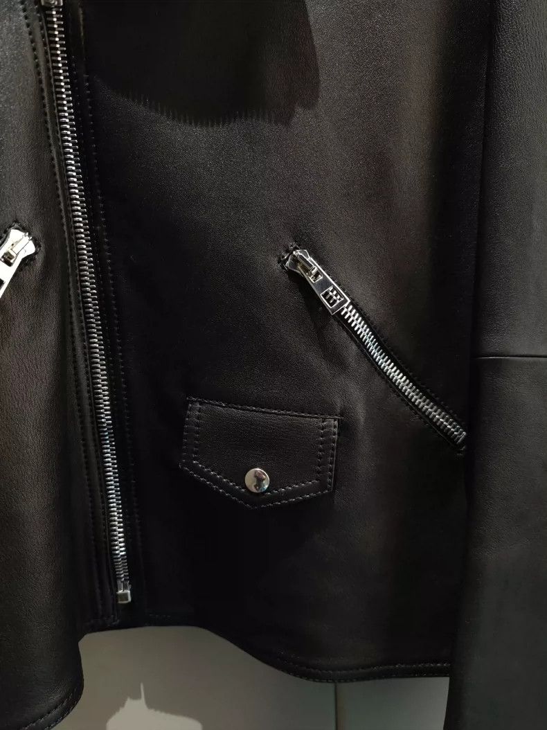Loewe LOEWE Skin coat with flap zipper Size L / US 10 / IT 46 - 4 Thumbnail