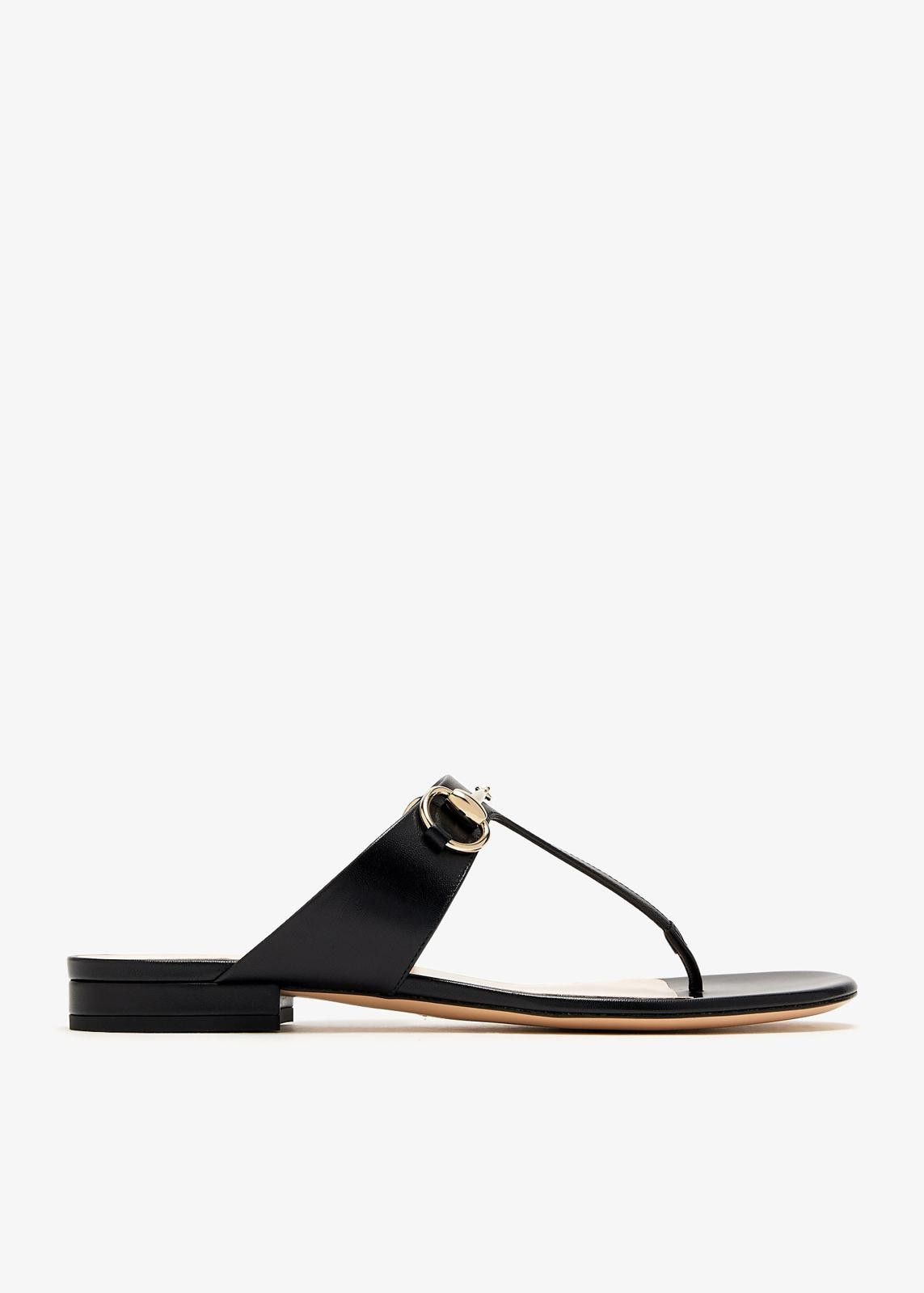 Gucci Gucci Horsebit Thong Sandals Size US 5.5 / IT 35.5 - 1 Thumbnail