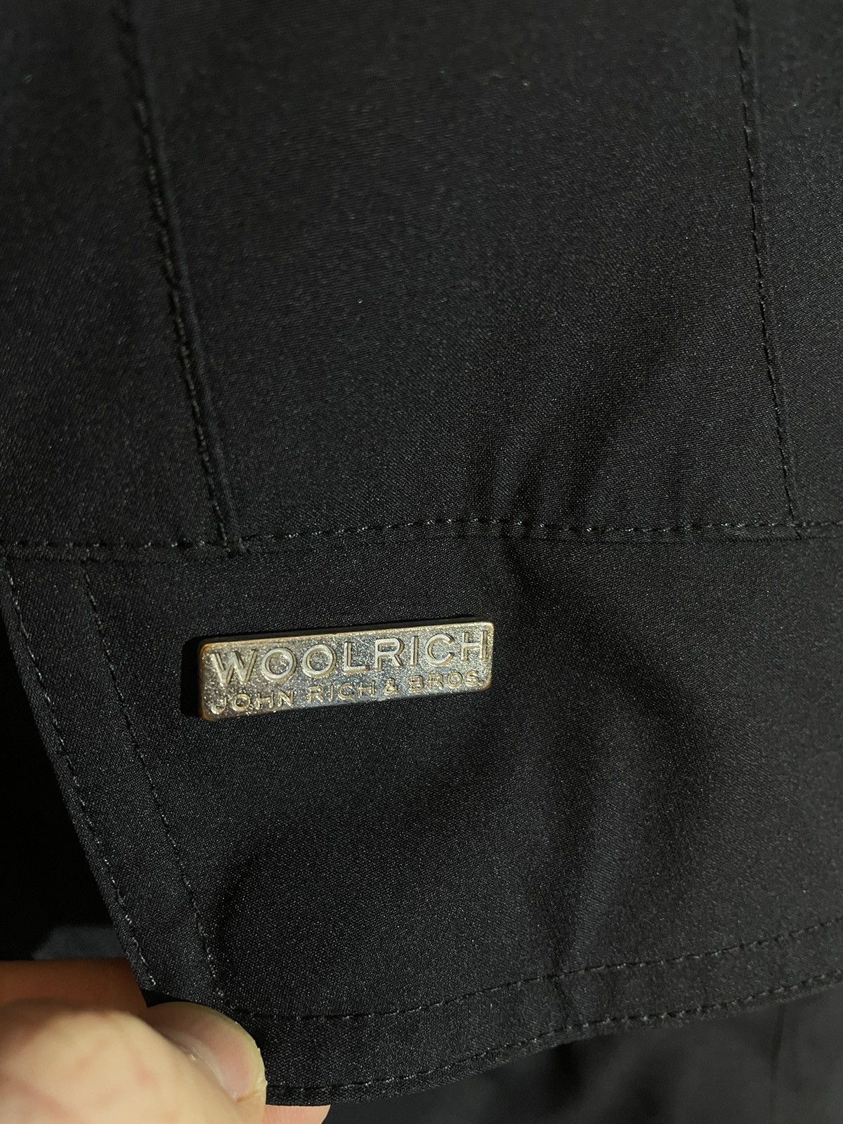 Goretex × Woolrich Woolen Mills Woolrich Blue Women Nylon Waterproof Coat Pertex Quantum M Size M / US 6-8 / IT 42-44 - 5 Thumbnail