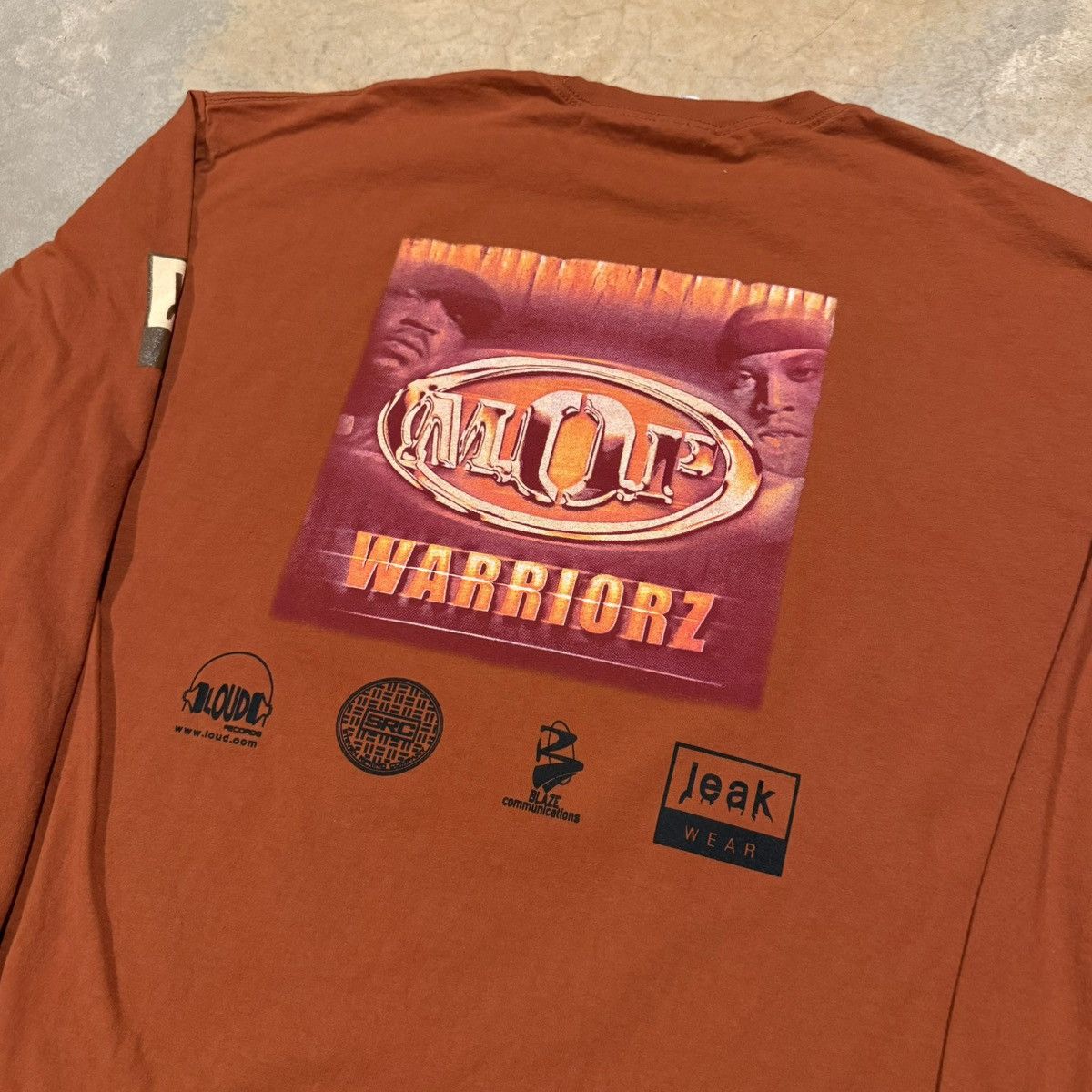 Vintage 2000 M.O.P Warriorz Rap Album Promo Tee Leak Wear Hip Hop Size US XXL / EU 58 / 5 - 7 Thumbnail