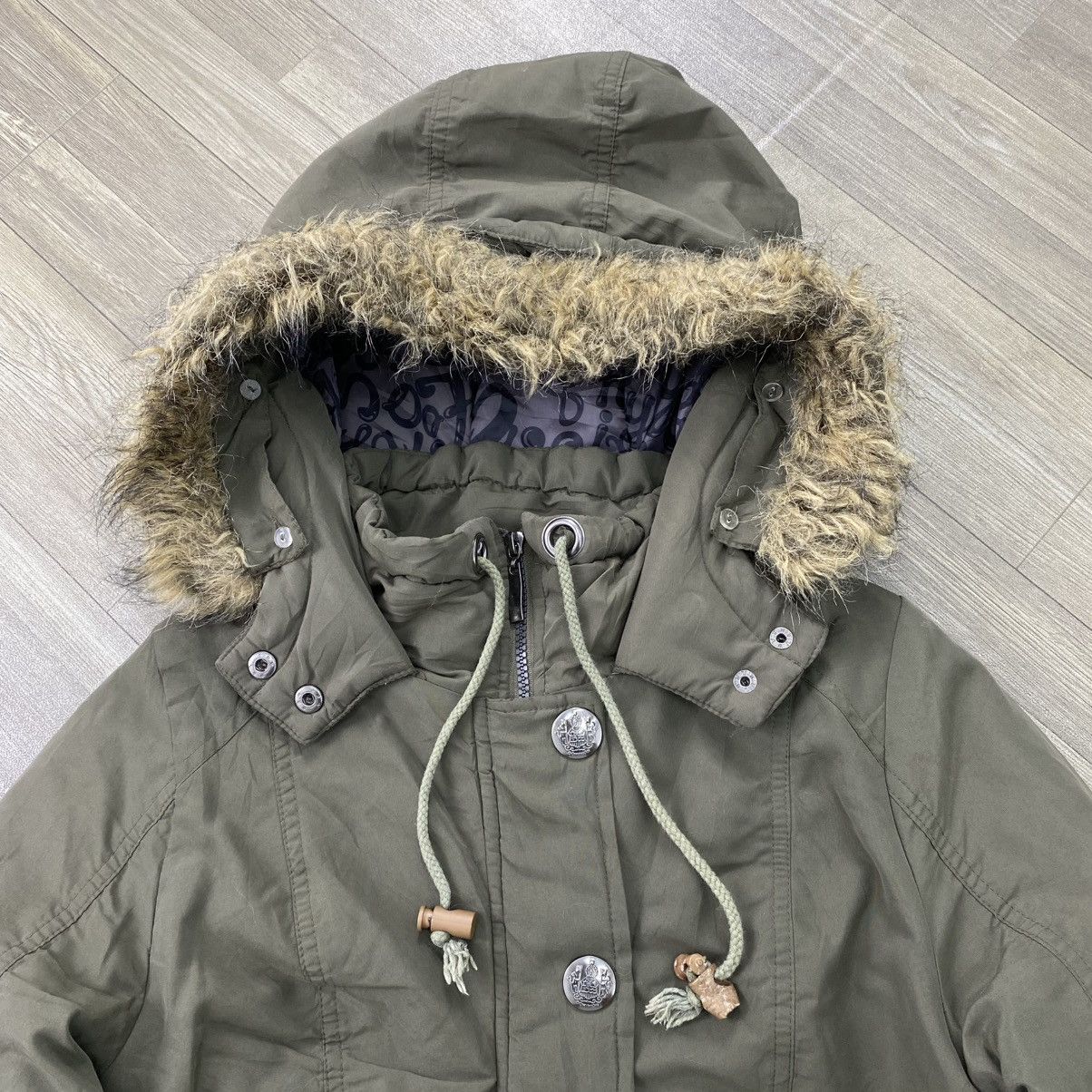 If Six Was Nine 2000s Japanese Gothic IfSixWasNine Goa Lgb Bono Fur Jacket Size US S / EU 44-46 / 1 - 4 Thumbnail