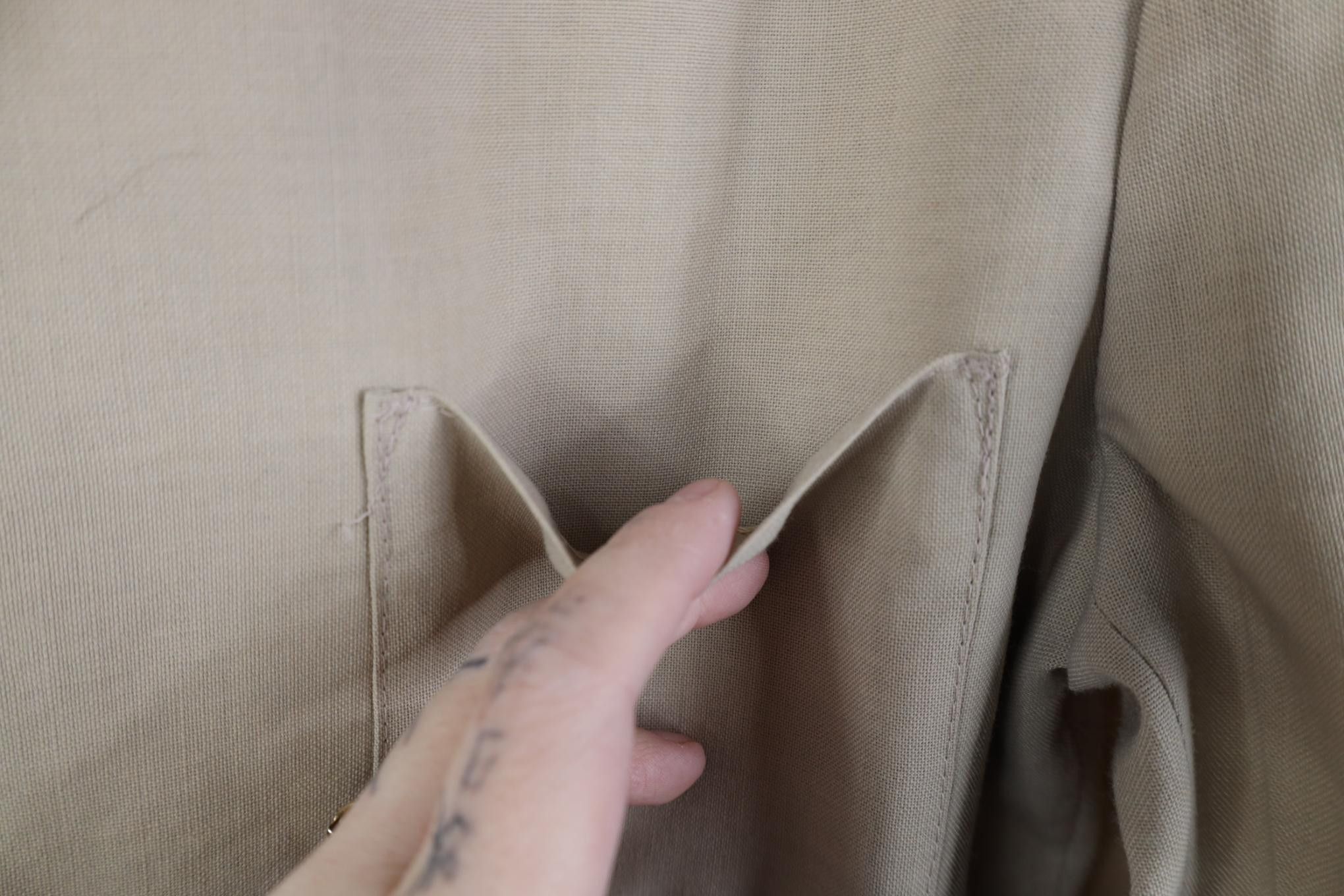 Vintage Vintage 50s 60s Rockabilly Blend Blazer Suit Coat Jacket Size US L / EU 52-54 / 3 - 8 Thumbnail