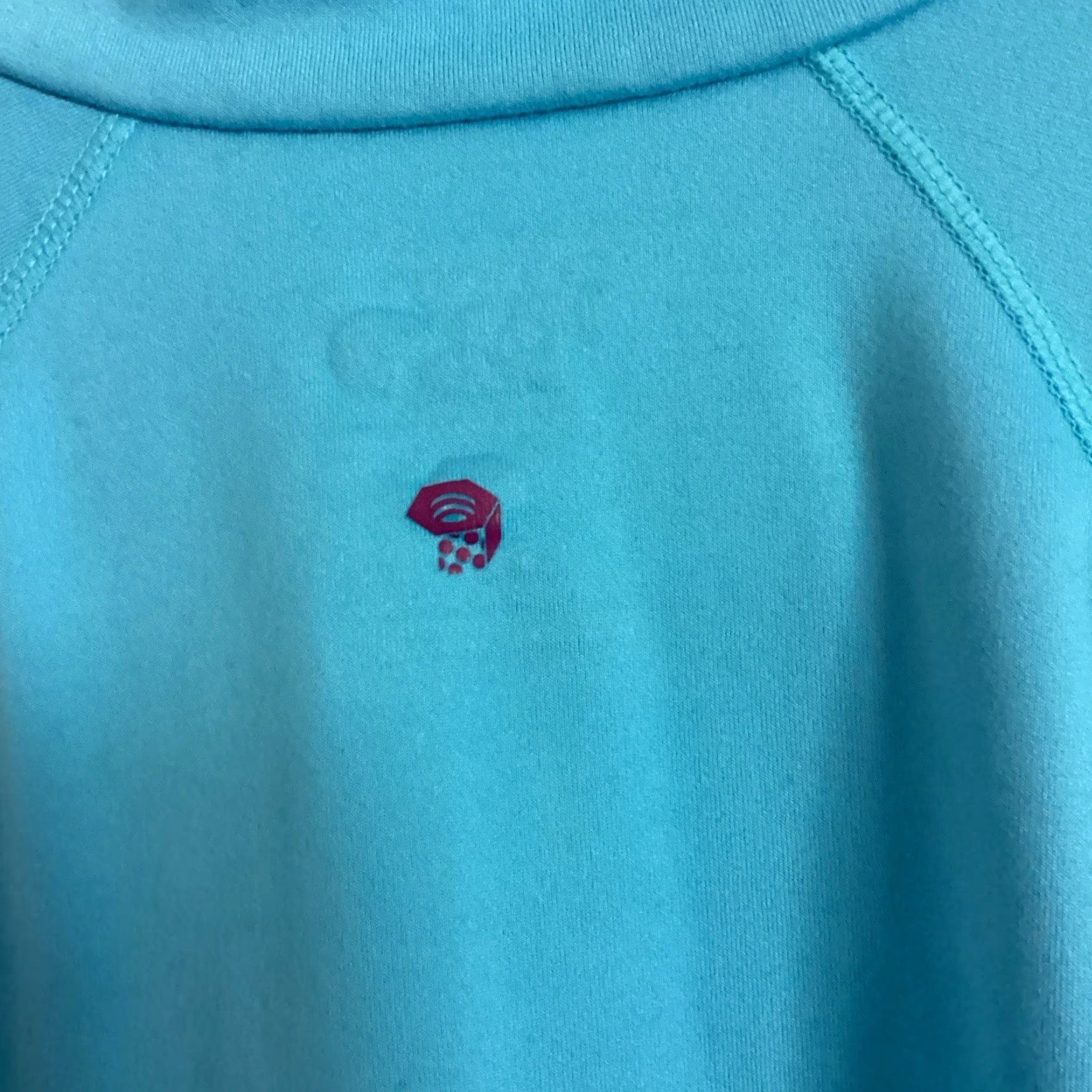 Mountain Hardwear Mountain Hardwear Women Butter Zippity Pullover L Ocean Blue 1/4 Zip Long Sleeve Size L / US 10 / IT 46 - 7 Thumbnail