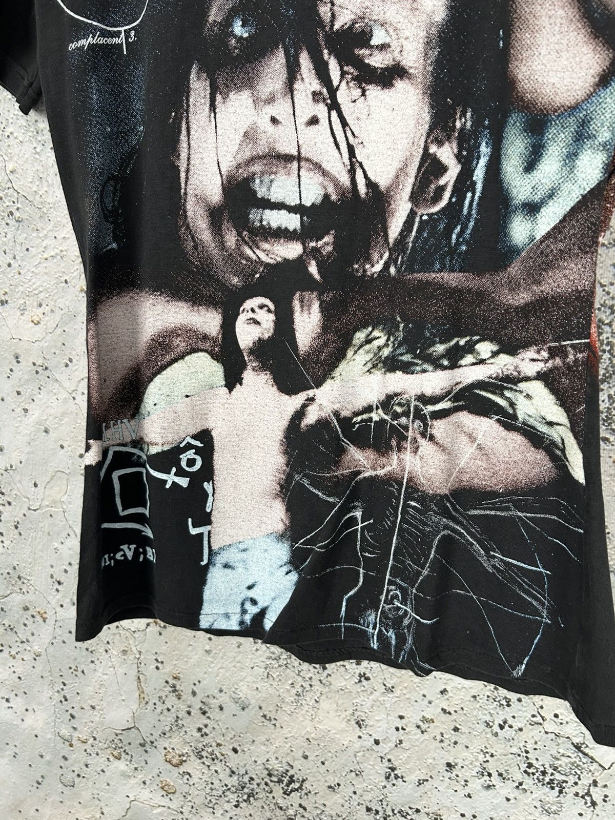 Band Tees Vintage Marilyn Manson Rock Band Tee Metal Horror Avantgarde Size US S / EU 44-46 / 1 - 5 Thumbnail