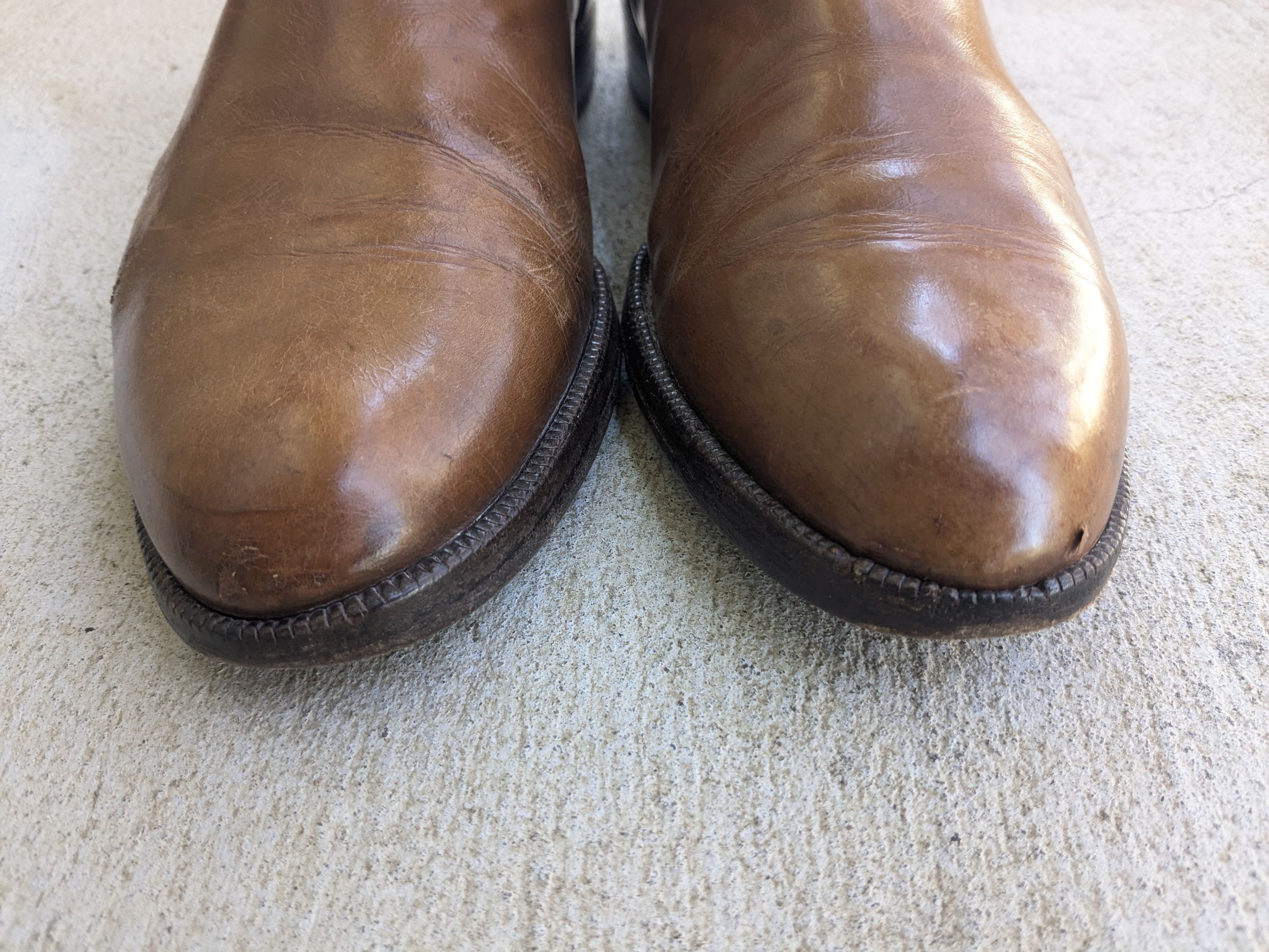 Gucci Gucci Jodhpur Boots Brown 8.5 Leather GG Chelsea Side Zip Size US 8.5 / EU 41-42 - 2 Thumbnail