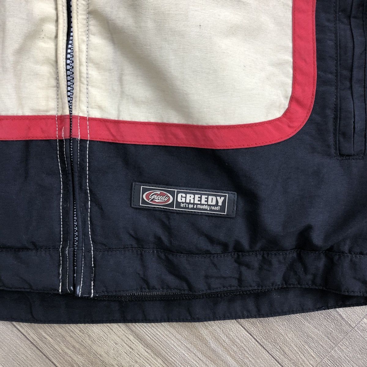 Vintage Vintage GREEDY 51 M.C.G Racing Motorcycle Bikers Jacket Size US L / EU 52-54 / 3 - 17 Thumbnail