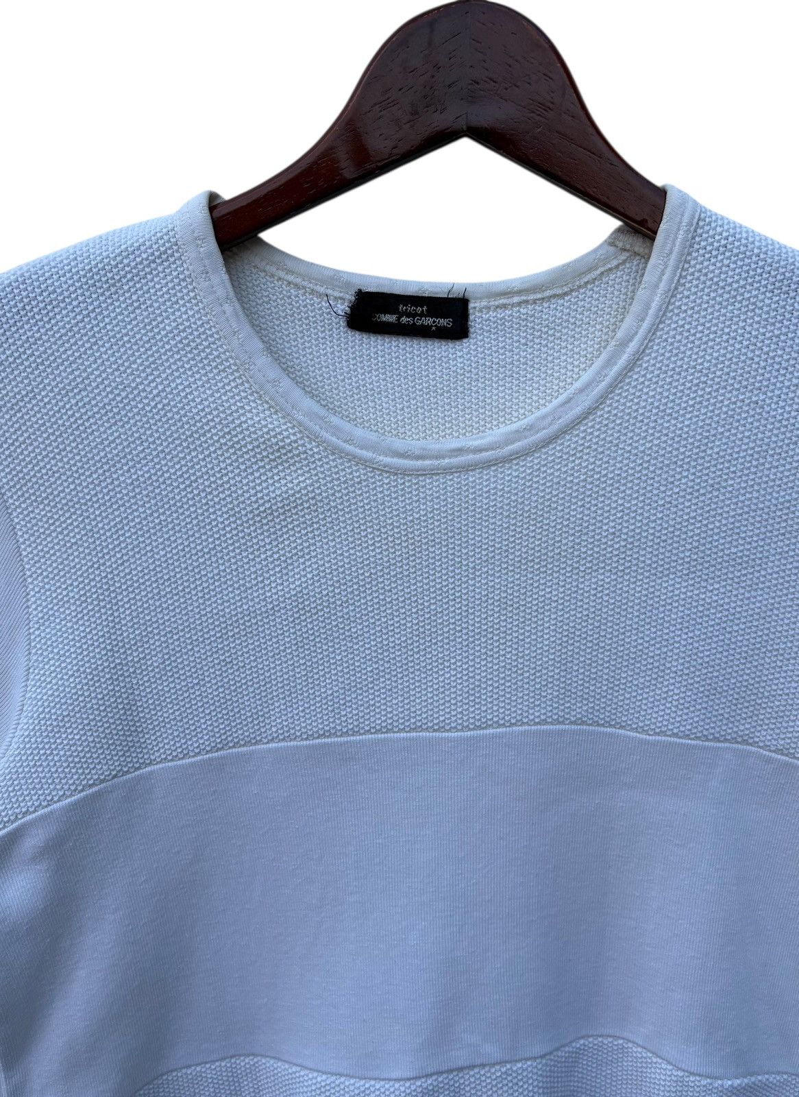 Tricot Comme des Garcons Cdg Tricot Women Short Sleeve Tee Size S / US 4 / IT 40 - 2 Thumbnail