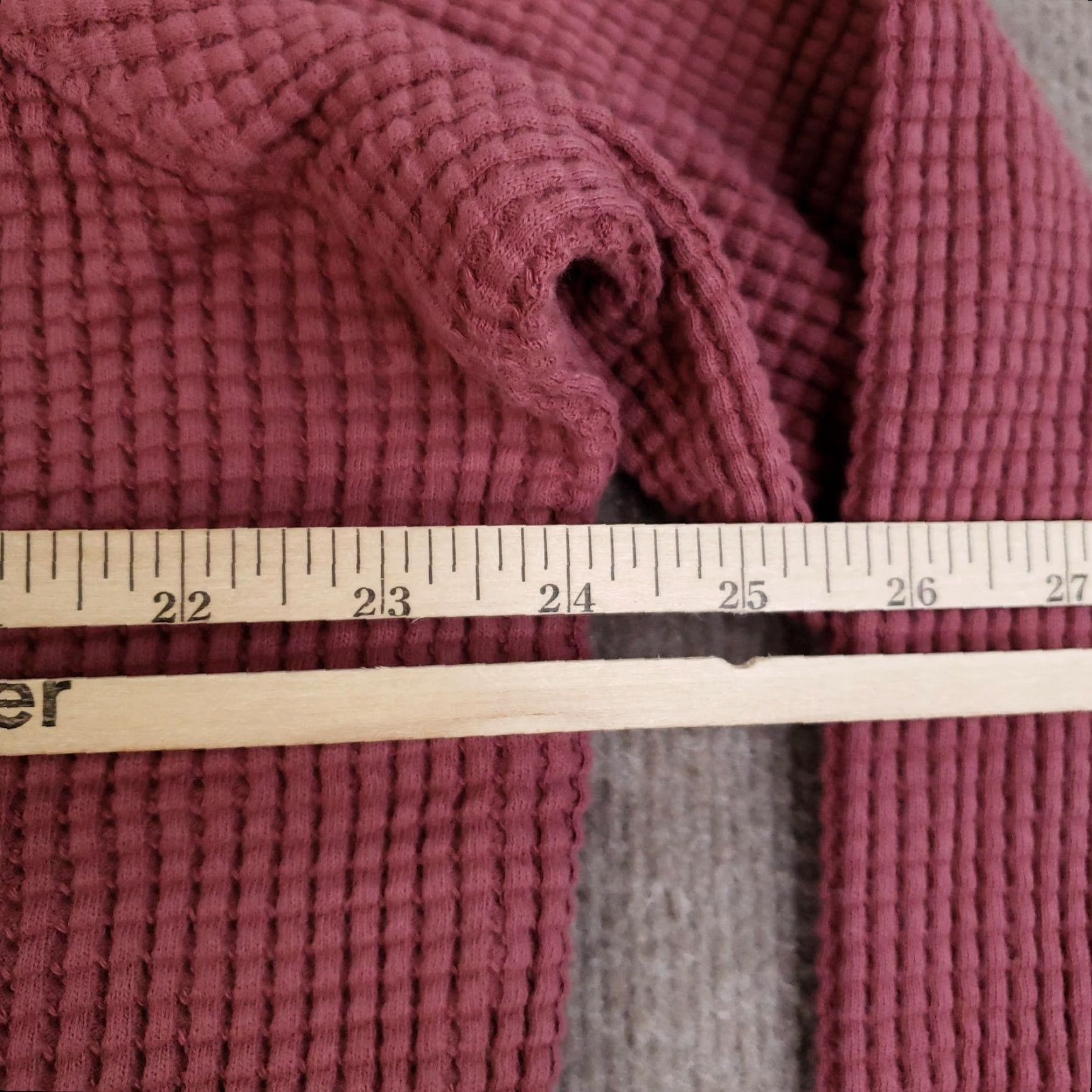 The North Face The North Face Sweater Women XL Pink Outerlands Waffle Knit Pullover Long Sleeve Crew Neck Thermal All Seasons Size XL / US 12-14 / IT 48-50 - 3 Thumbnail