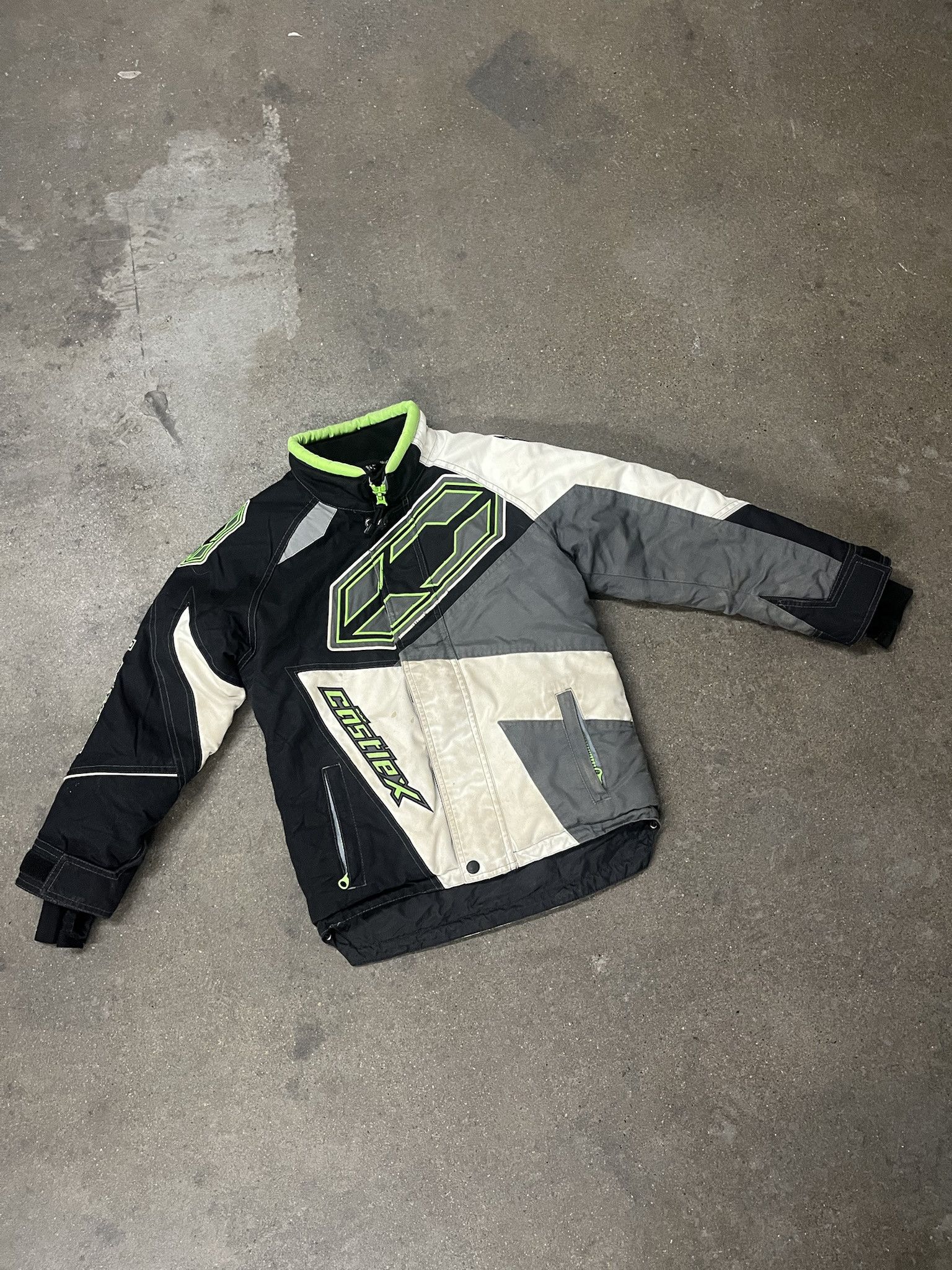 Vintage Vintage 2000s Castle X Y2K Snowmobile Racing Jacket Size XXS Size US XXS / EU 40 - 1 Thumbnail