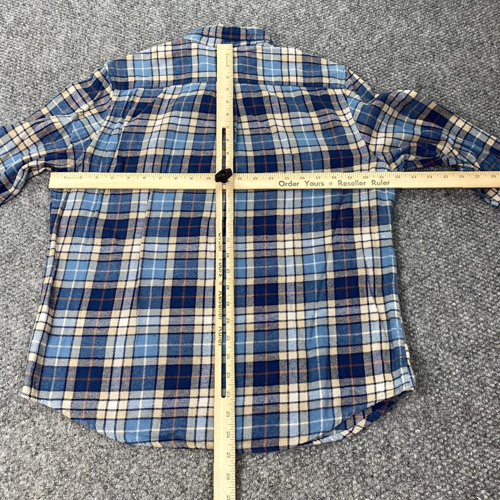 Eddie Bauer VINTAGE Eddie Bauer Shirt Mens Medium Blue Plaid Flannel Button-Down Casual Outdoor Size US M / EU 48-50 / 2 - 7 Thumbnail