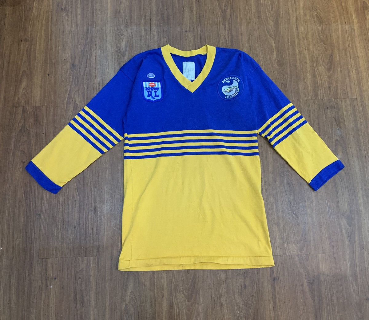 Rugby Ralph Lauren × Vintage VINTAGE NSW RL PARRAMATTA EELS RUGBY JERSEY Size US S / EU 44-46 / 1 - 1 Thumbnail