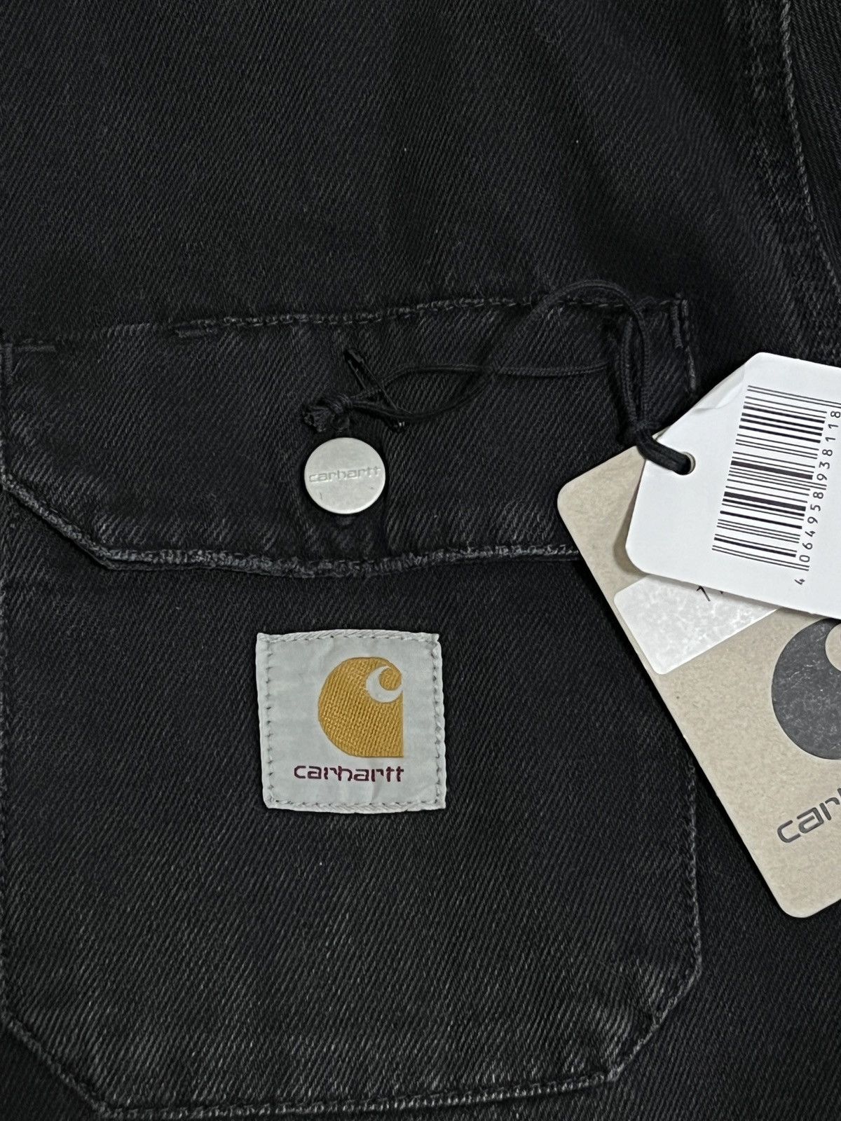 Carhartt Men’s Carhartt Harley Denim Black Shirt Jac Size US S / EU 44-46 / 1 - 3 Thumbnail