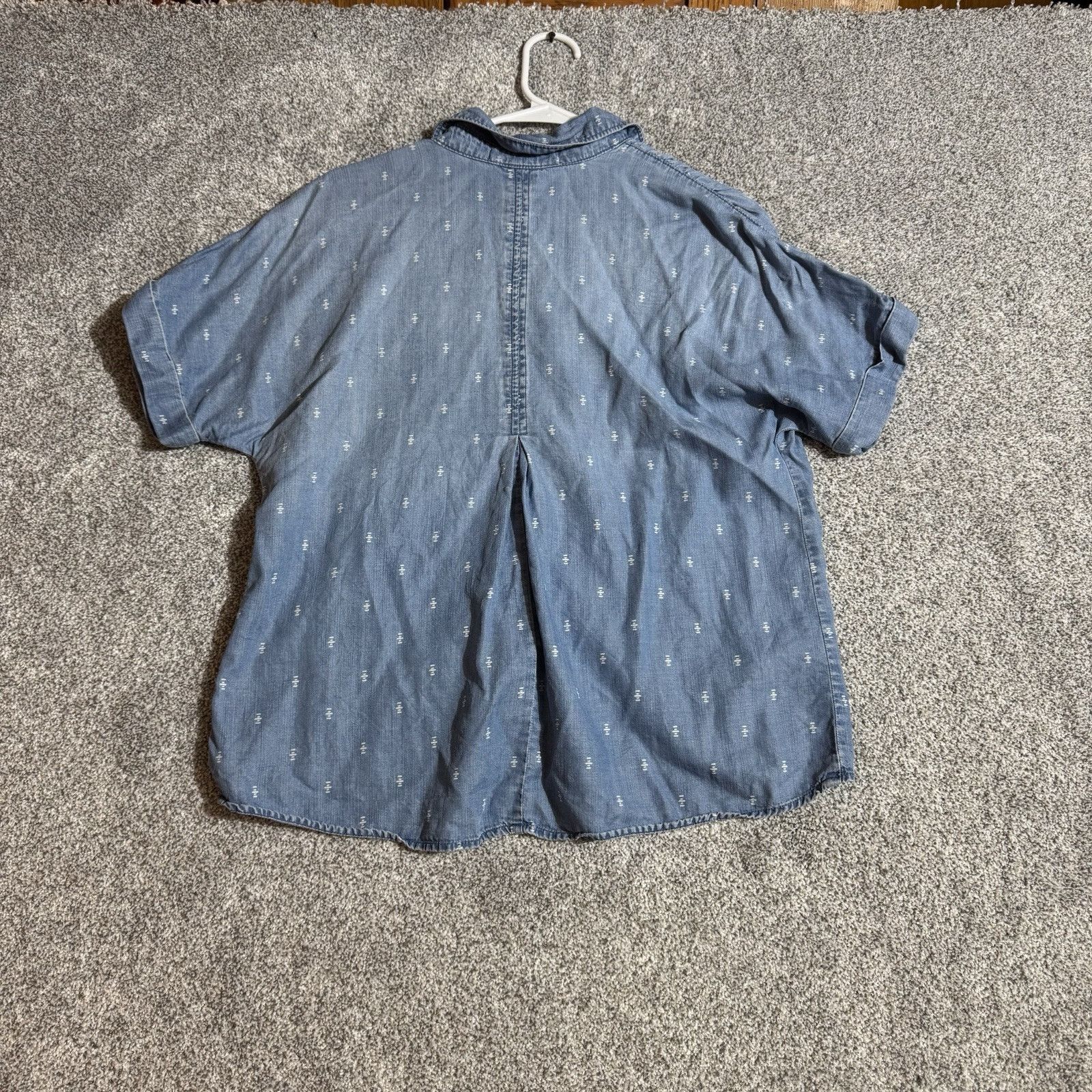 Other Cloth & Stone Chambray Shirt Womens Petite S Boho High Low Size S / US 4 / IT 40 - 7 Thumbnail