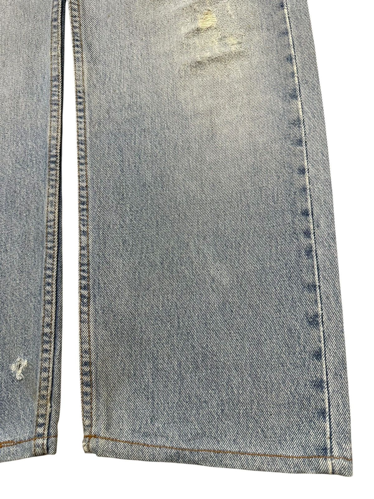 Levi's Vintage 80s Levis 501 Blue Wash Distressed Style Loose Jeans Size US 30 / EU 46 - 8 Thumbnail