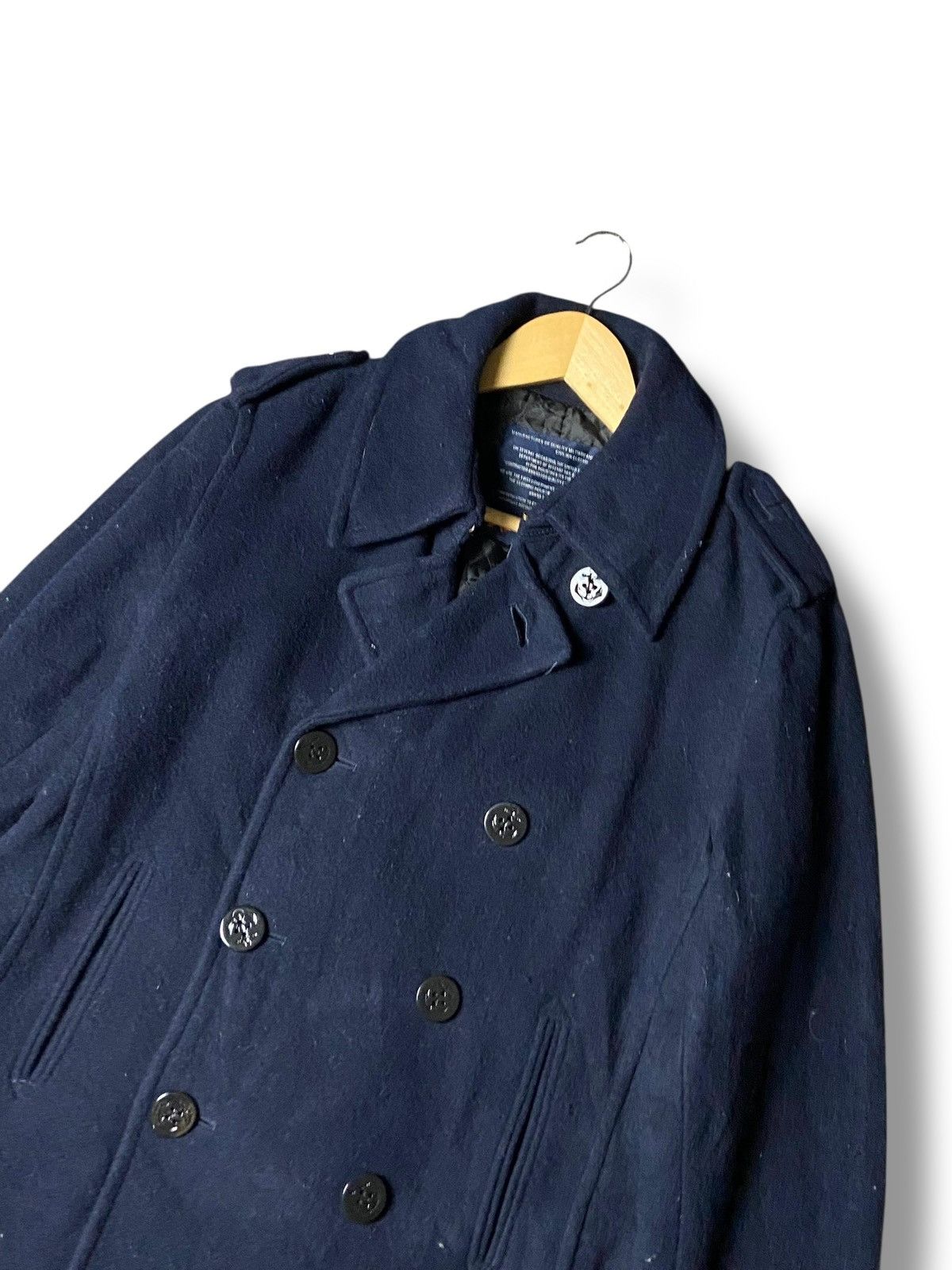 Alpha Industries Alpha Industries Double Breasted Wool Jacket (148) Size US XL / EU 56 / 4 - 2 Thumbnail