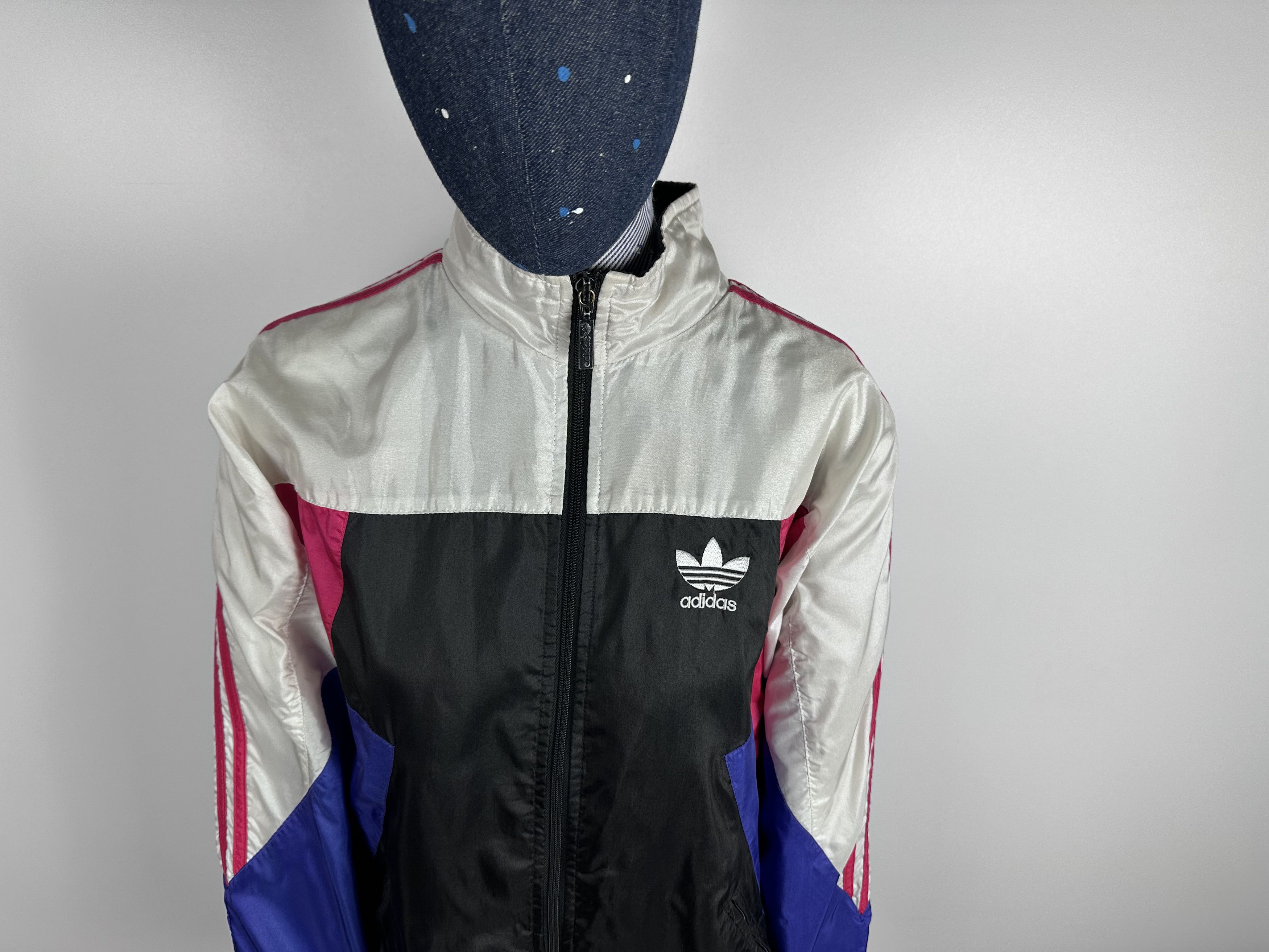 Adidas × Vintage Adidas Vintage Classic Sport Track Top Jumper 90s Size L Size L / US 10 / IT 46 - 3 Thumbnail