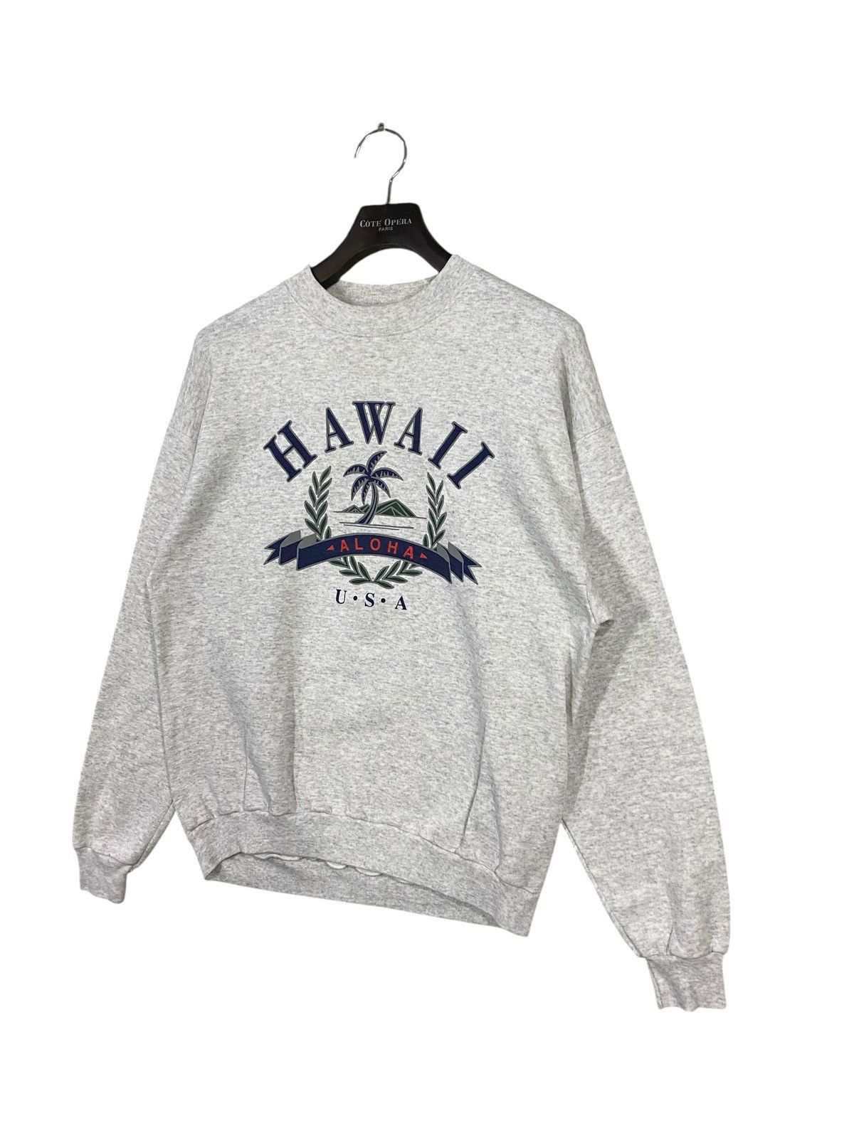 Vintage Vintage 80s hawaii aloha usa sweatshirt crewneck pullover Size US XL / EU 56 / 4 - 2 Thumbnail