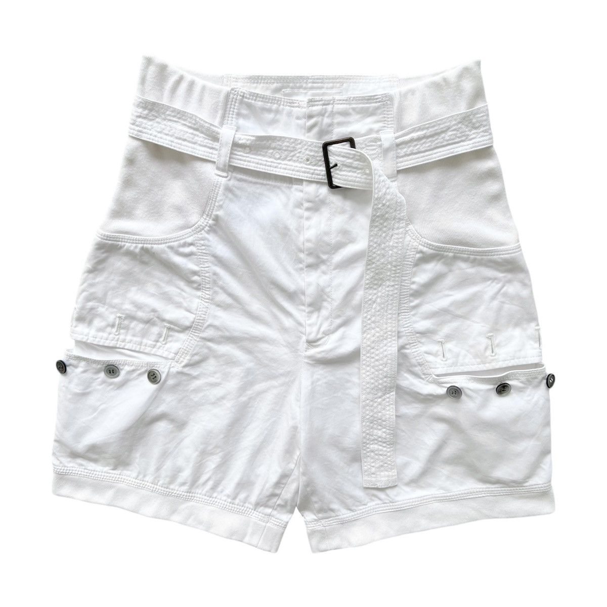 Issey Miyake × Tsumori Chisato TSUMORI CHISATO WHITE SHORT PANTS Size 26" / US 2 / IT 38 - 2 Thumbnail