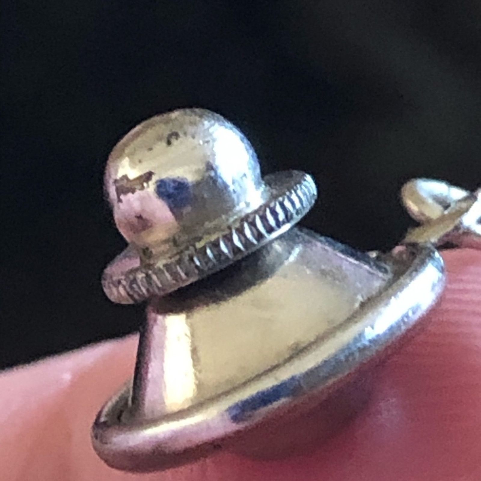 Vintage Vintage 60s sterling la mode diamond cut tie pin Size ONE SIZE - 6 Thumbnail