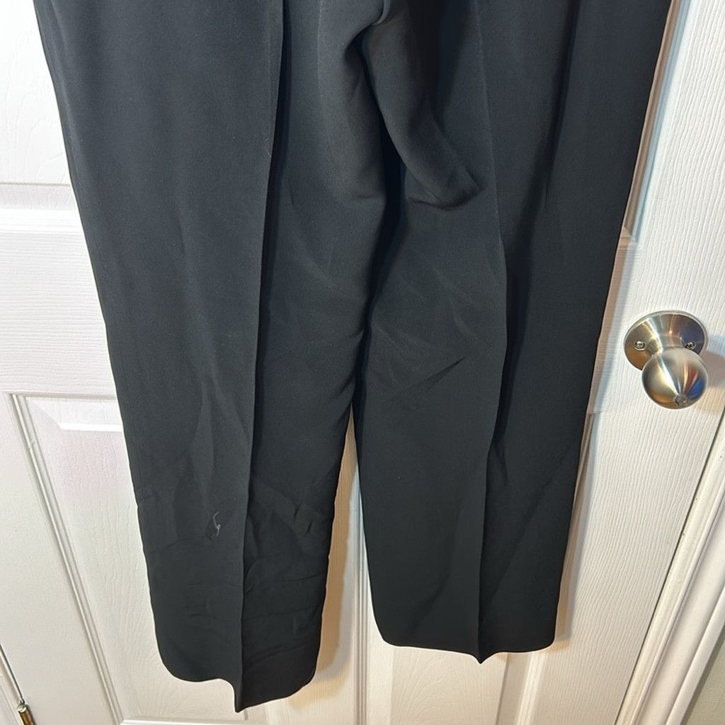 Michael Kors Vintage Michael Kors Black Dress Pants rayon acetate size 10 Size 32" / US 10 / IT 46 - 6 Thumbnail