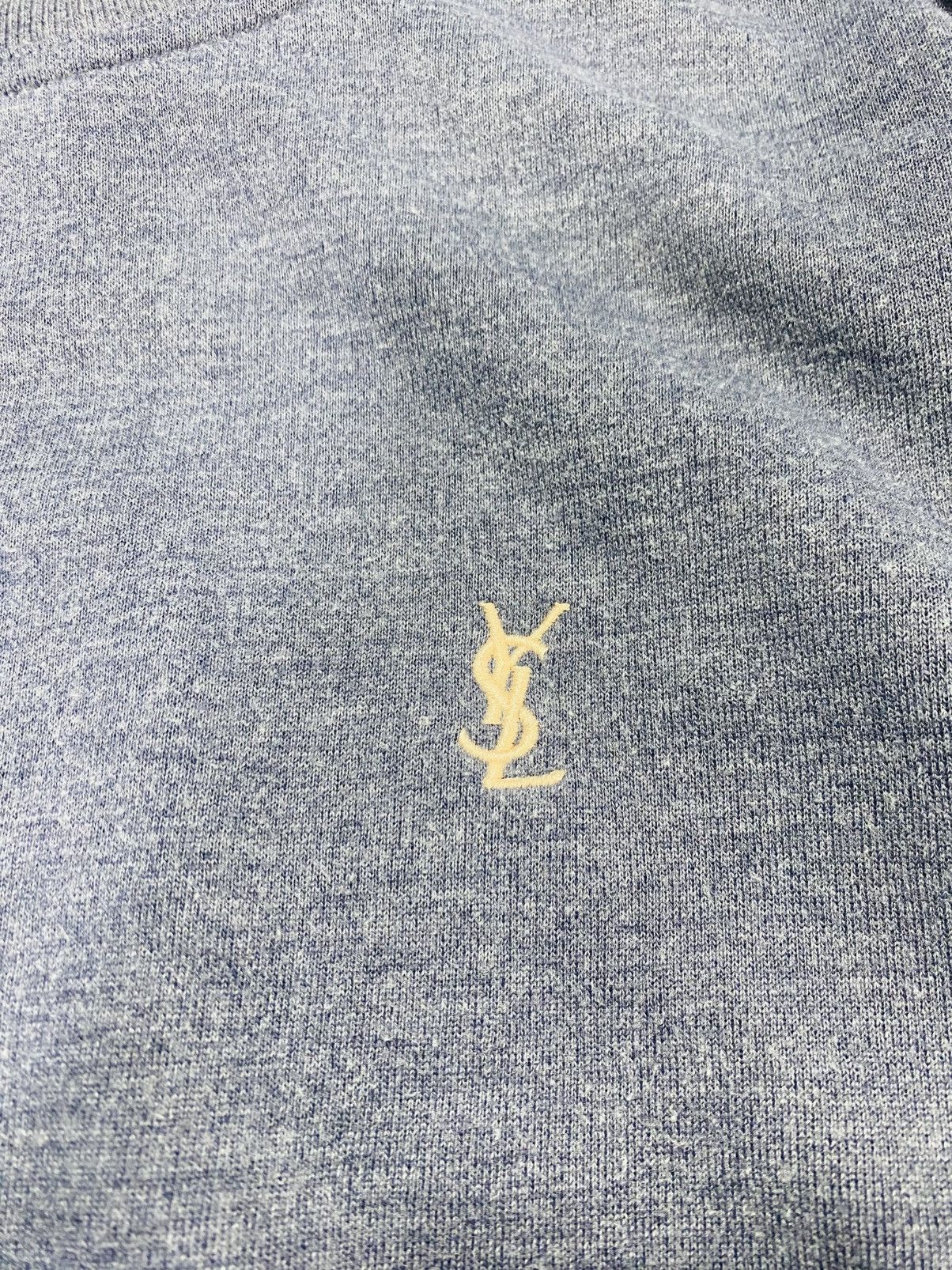 Yves Saint Laurent Vintage Yves Saint Lauren Pour Homme Sweatshirt Size US L / EU 52-54 / 3 - 6 Thumbnail
