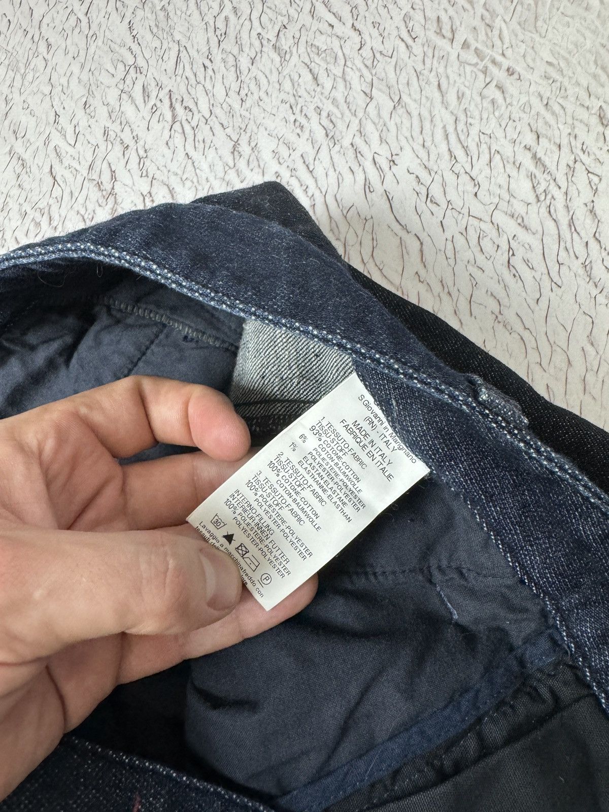 Marithe + Francois Girbaud Le Jean de Marithe Francois Girbaud denim nylon hybrid pants Size US 33 - 13 Thumbnail