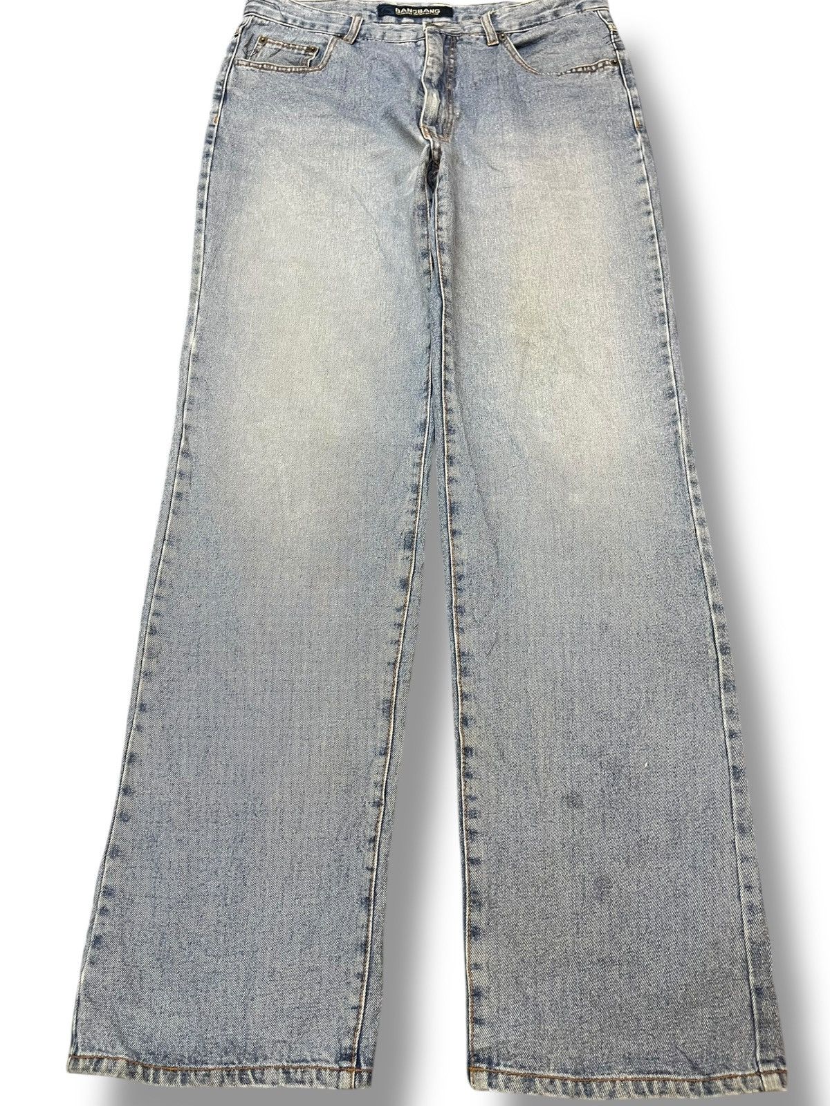 Japanese Brand × Southpole Vintage Bangbang Baggy Faded Denim Size US 33 - 1 Thumbnail