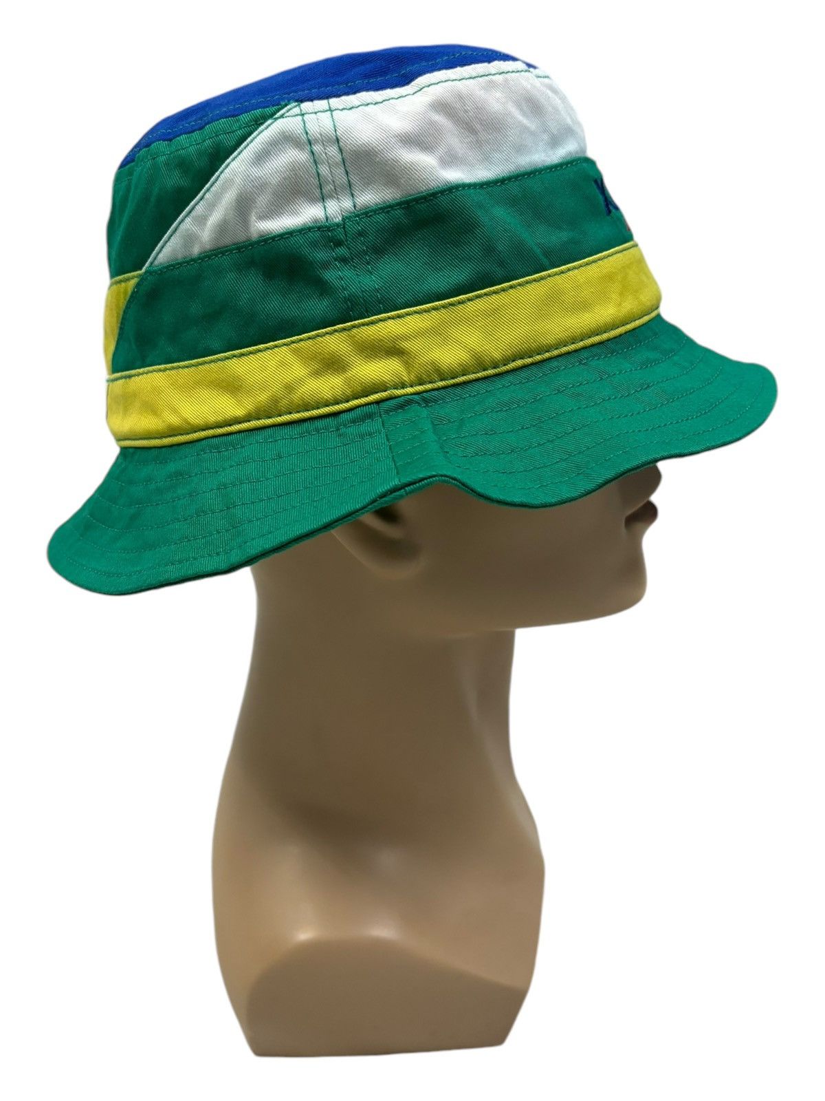 Xlarge X-Large Los Angeles Panel Color Block Embroidered Bucket Hat Size ONE SIZE - 3 Thumbnail