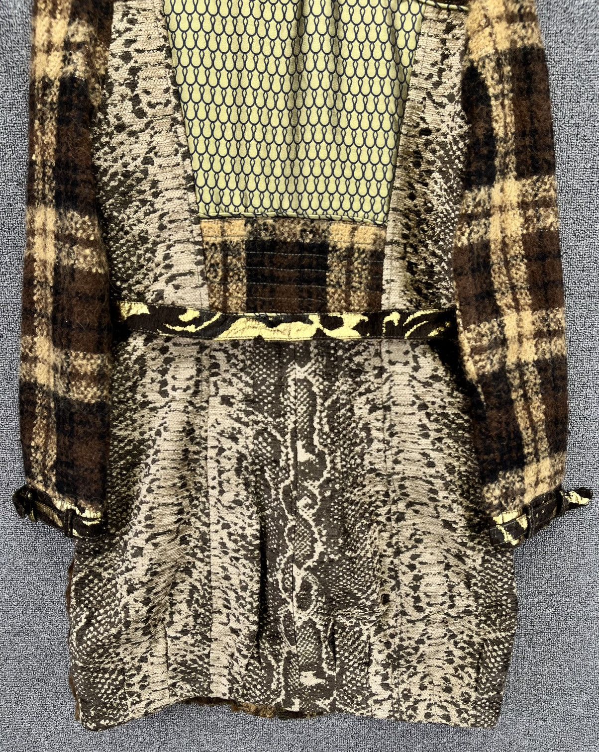 Desigual Vintage Desigual Cobra Wool Long Jacket Size XS / US 0-2 / IT 36-38 - 11 Thumbnail