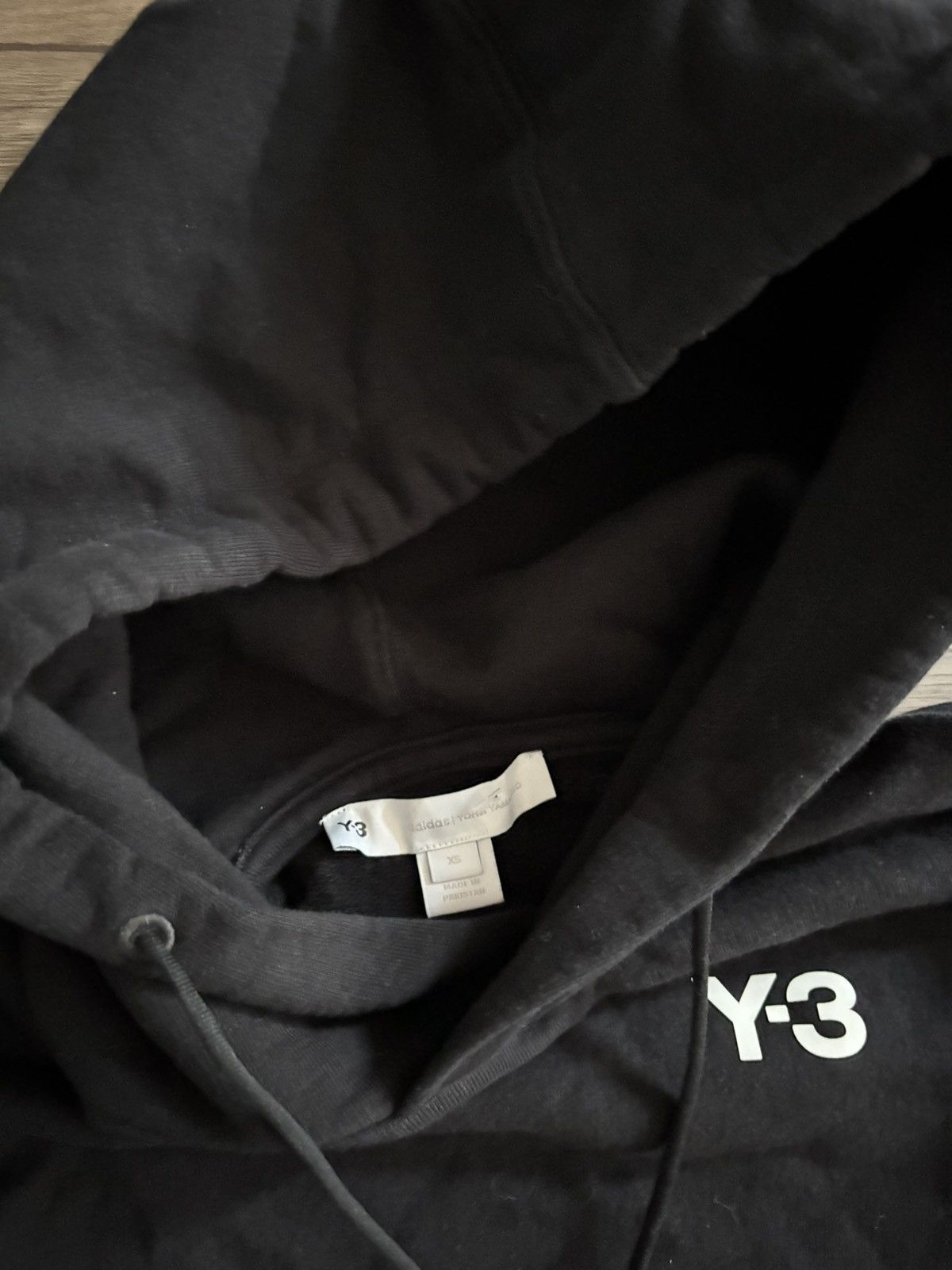 Adidas × Yohji Yamamoto Y-3 Yohji Yamamoto Adidas Collaboration Hoodie Size US XS / EU 42 / 0 - 4 Thumbnail