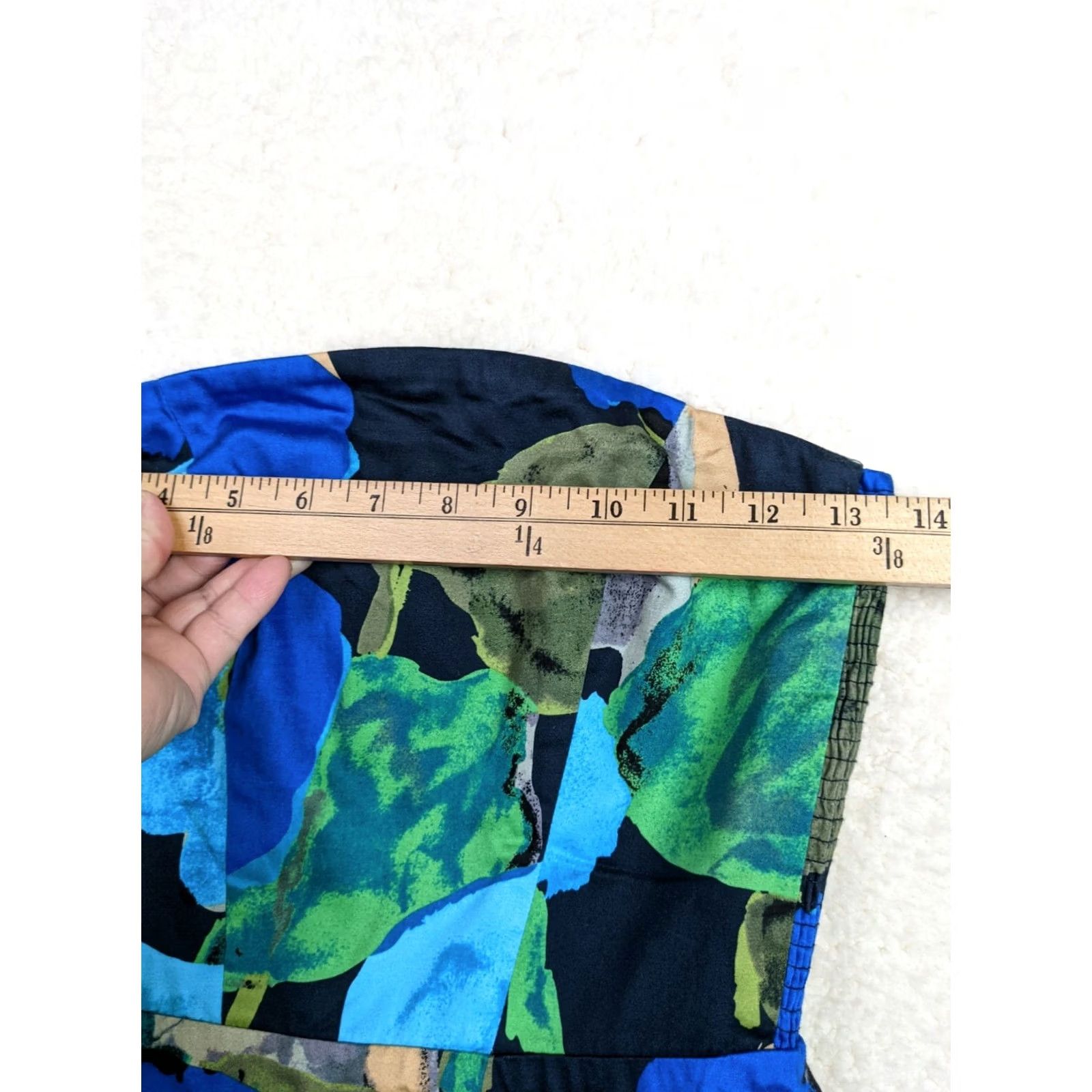 Anthropologie NWT Anthropologie Vanessa Virginia Shade Floral Off the Shoulder Dress Sz 4 Size S / US 4 / IT 40 - 5 Thumbnail