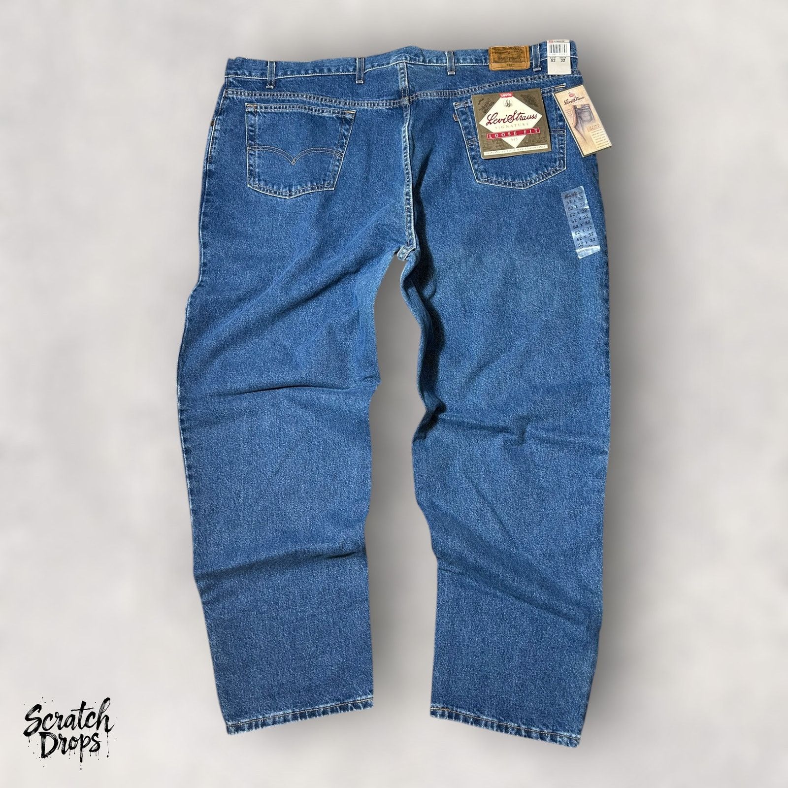 Levi's Vintage Levi's Signature 545 Men's Jeans NWT W52 L32 Loose Size US 38 / EU 54 - 4 Thumbnail