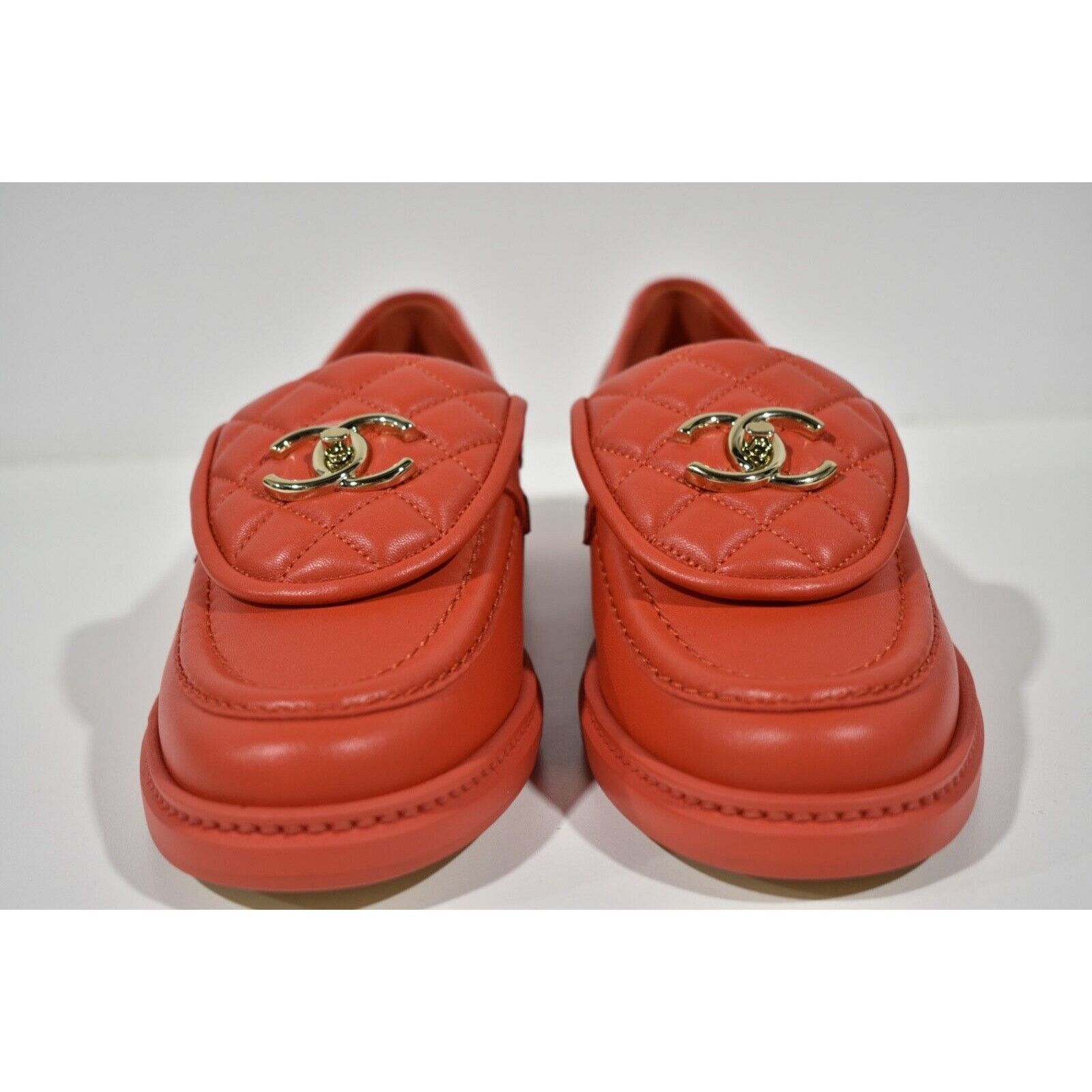Chanel Chanel Flap Turnlock CC Logo Mule Slip On Flat Loafer 37 Size US 7 / IT 37 - 5 Thumbnail