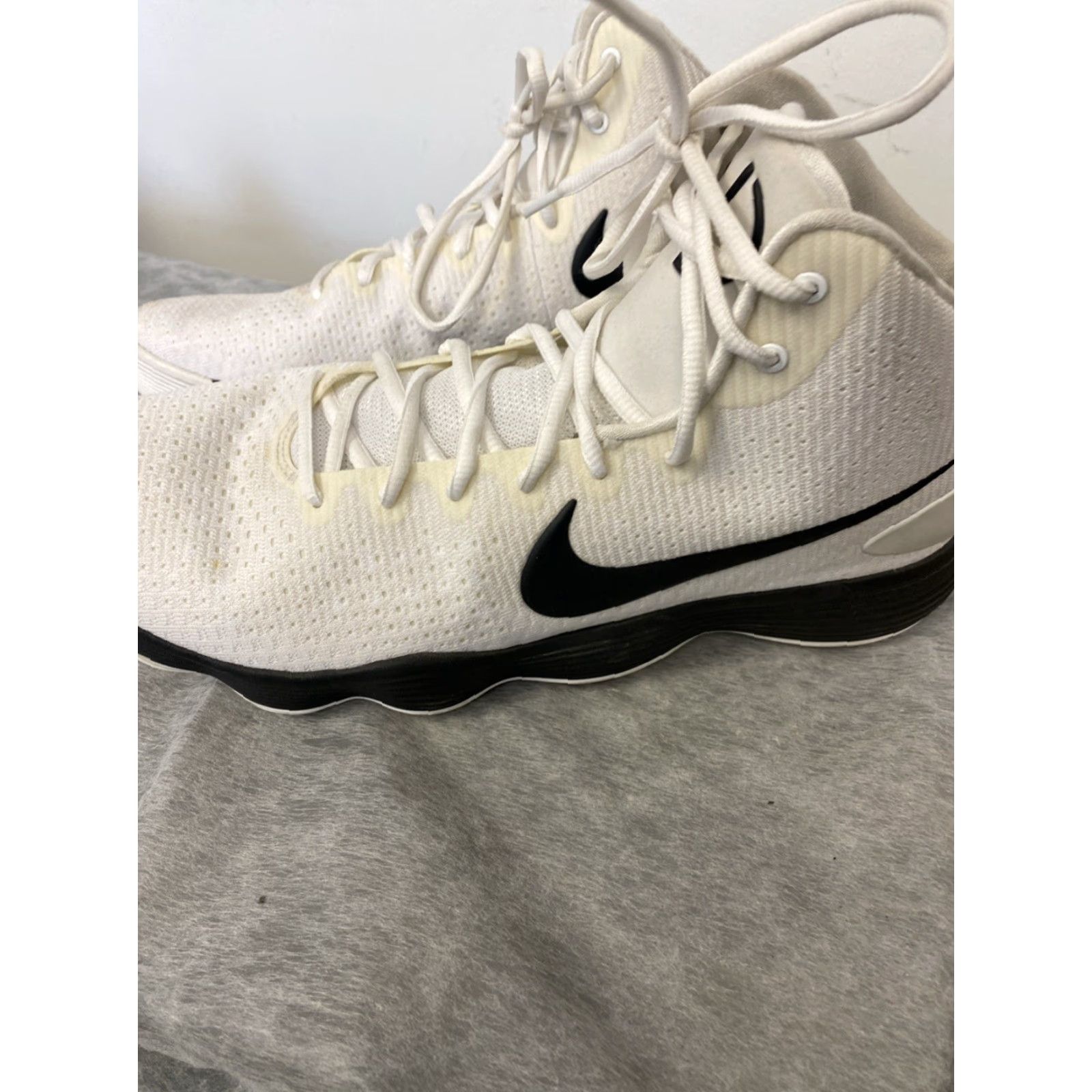 Nike VINTAGE Nike Hyperdunk 2017 Sneaker Mens Adult White 13 14 White/Black 897808-100 Nike Hyperdunk 2017 Size US 13 / EU 46 - 3 Thumbnail