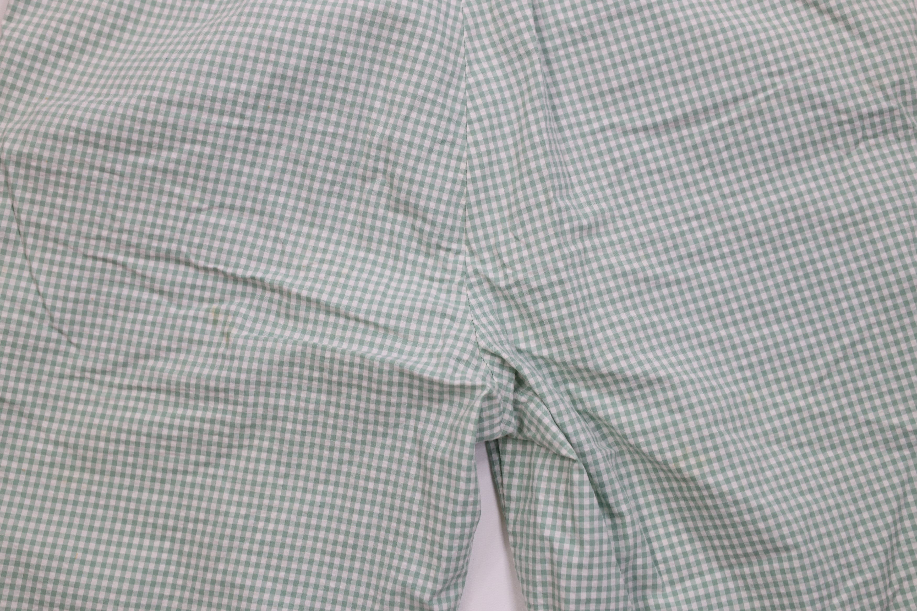 Ralph Lauren Vintage Ralph Lauren Chino Shorts Gingham Plaid Green Size US 35 - 14 Thumbnail