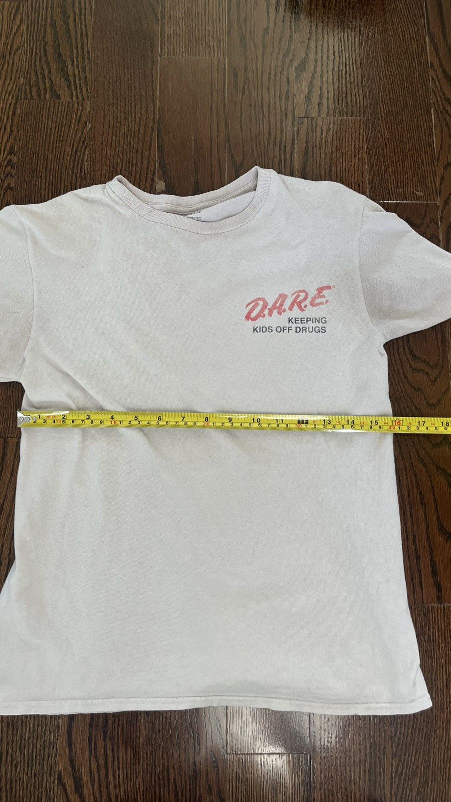 D.A.R.E D.A.R.E. Tiger Power To Keep Kids Off Drugs Tee T-Shirt Size US S / EU 44-46 / 1 - 7 Thumbnail