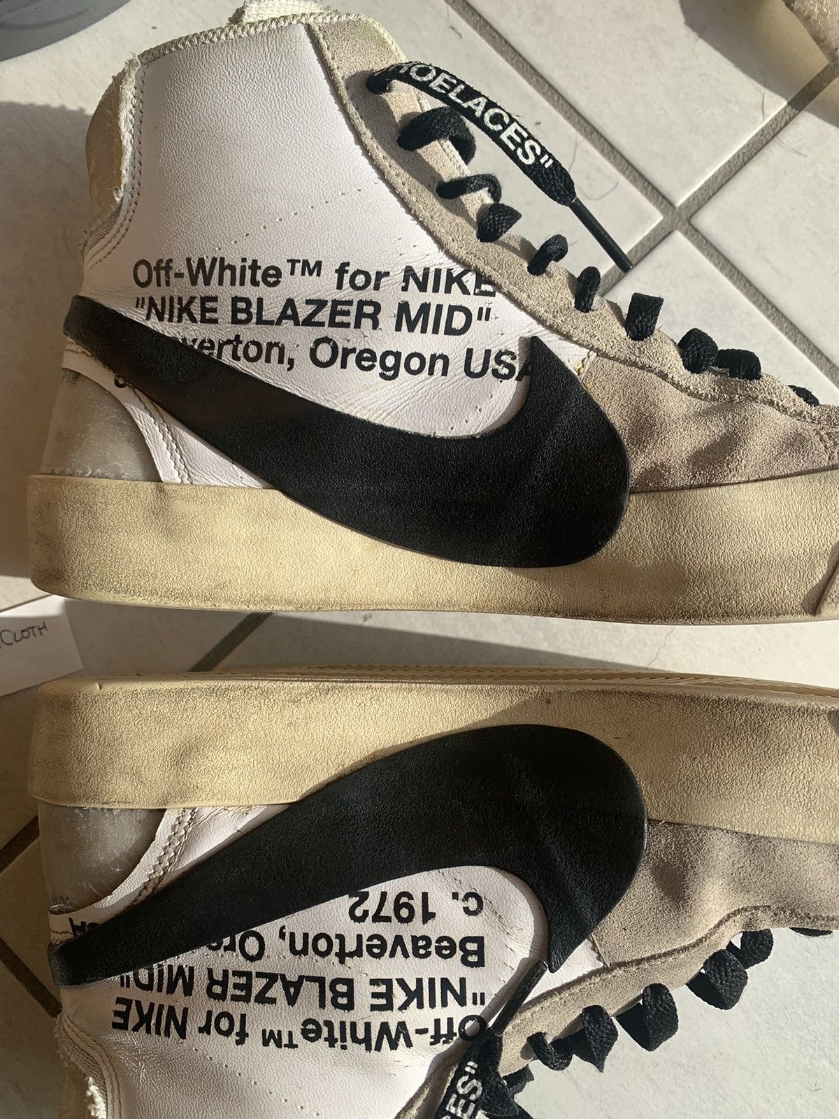 Off-White Off White Blazer Mid “the 10” 2017 Size US 9 / EU 42 - 3 Thumbnail