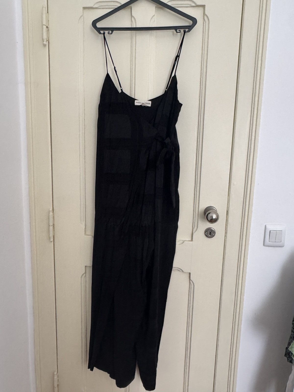 Mara Hoffman Mara Hoffmann Structured asymmetrical black jumpsuit Size 27" / US 4 / IT 40 - 7 Thumbnail