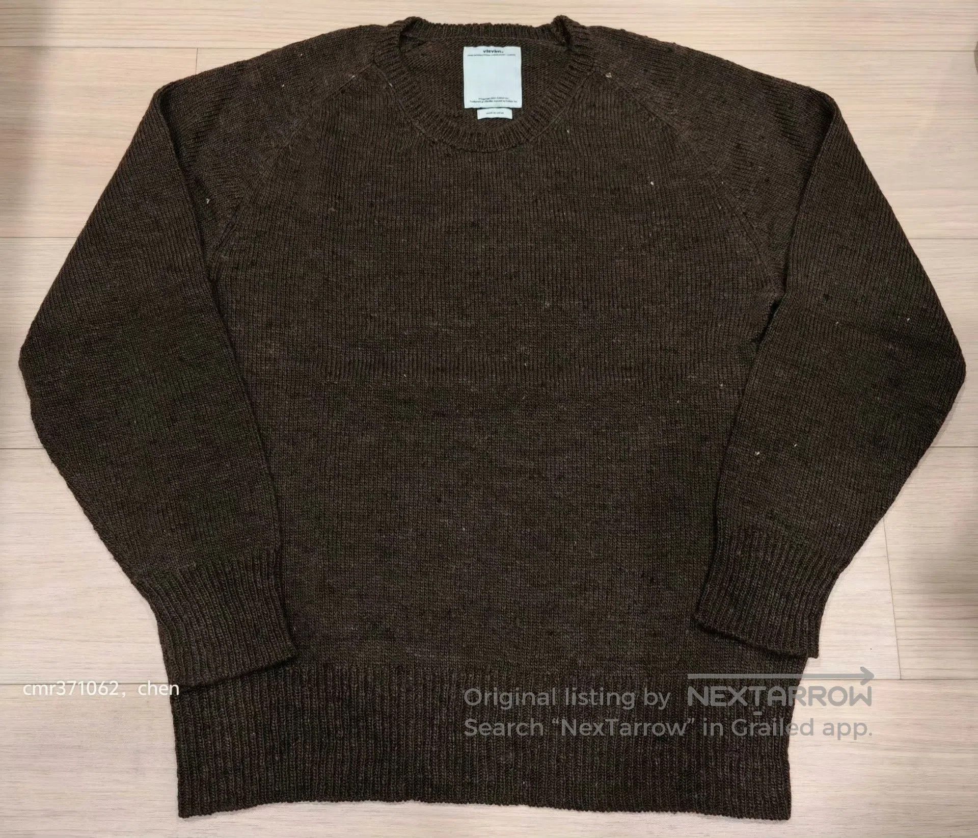 Visvim VISVIM 17AW COLLEGE KNIT L/S. Size US L / EU 52-54 / 3 - 1 Thumbnail