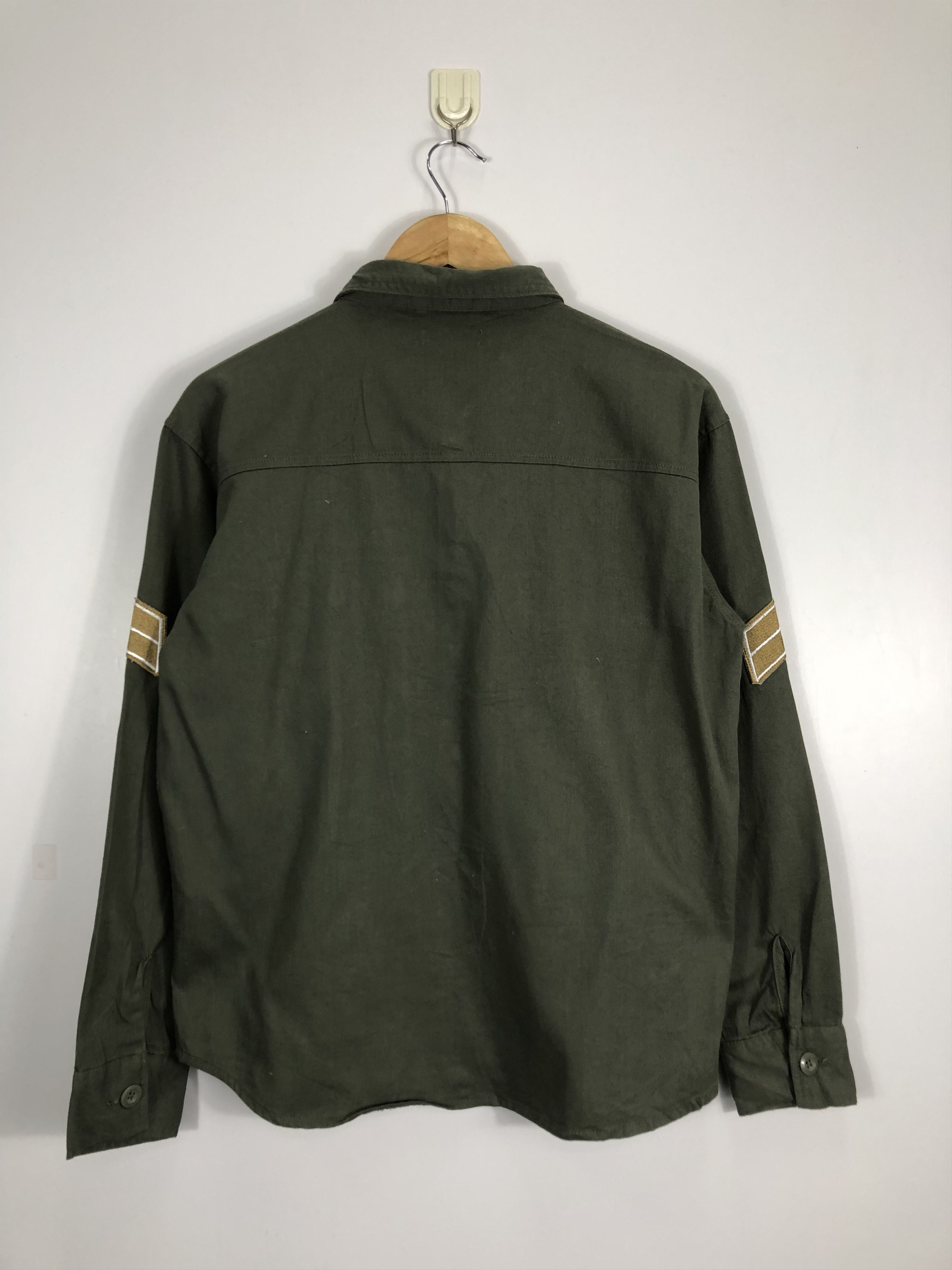 Vintage Vintage Us Army Green Denim Jacket J0663 Size US M / EU 48-50 / 2 - 3 Thumbnail