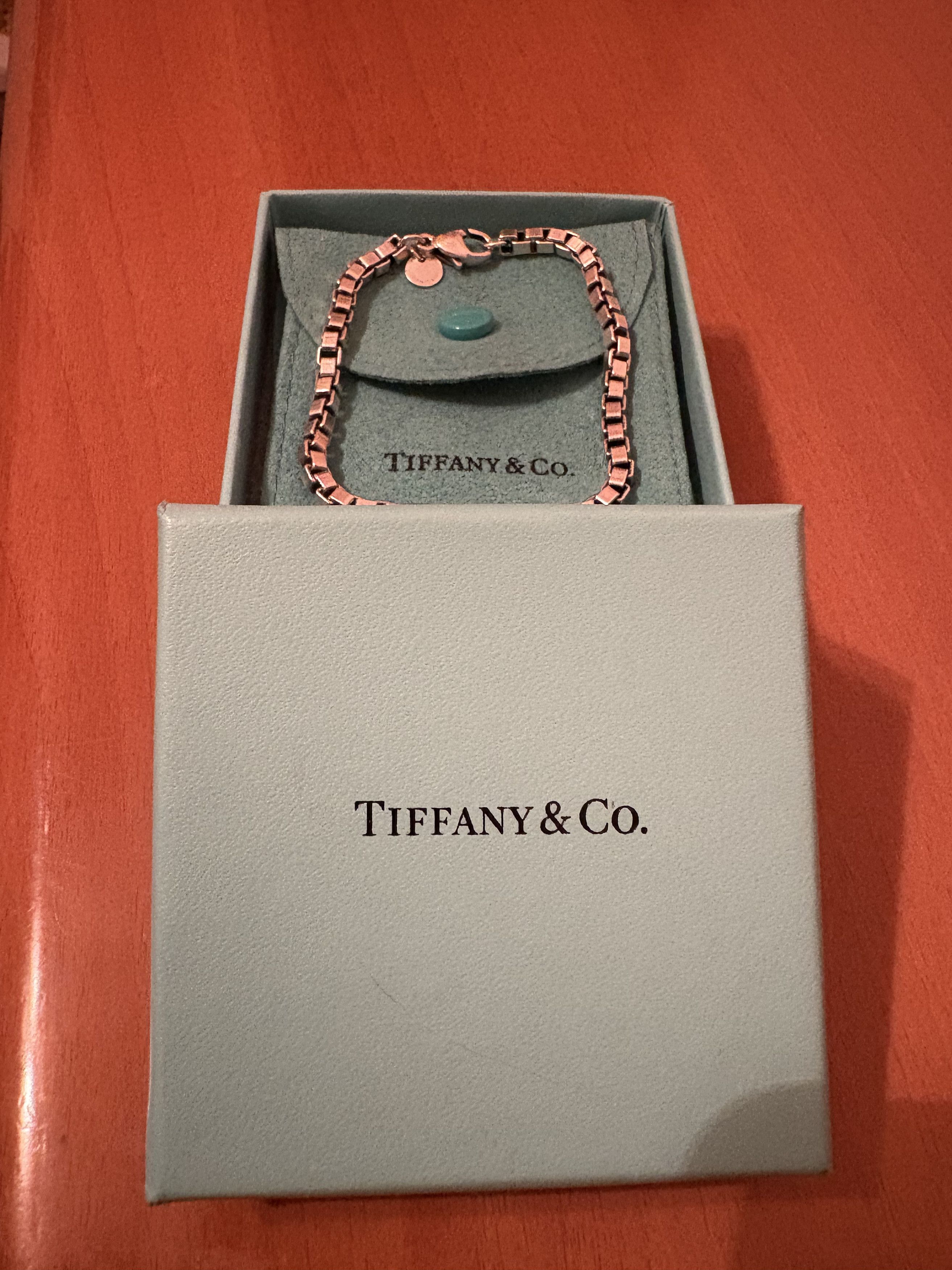 Tiffany & Co. Tiffany and Co. Silver Venetian Link Bracelet Size ONE SIZE - 1 Thumbnail