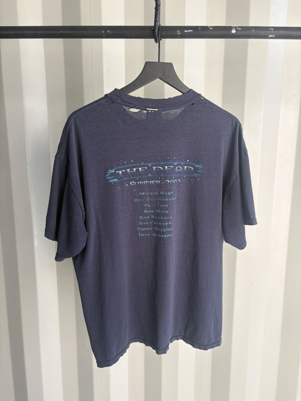 Band Tees Thrashed The Dead Faded Distressed Shirt GRUNGE Band Size US XL / EU 56 / 4 - 3 Thumbnail