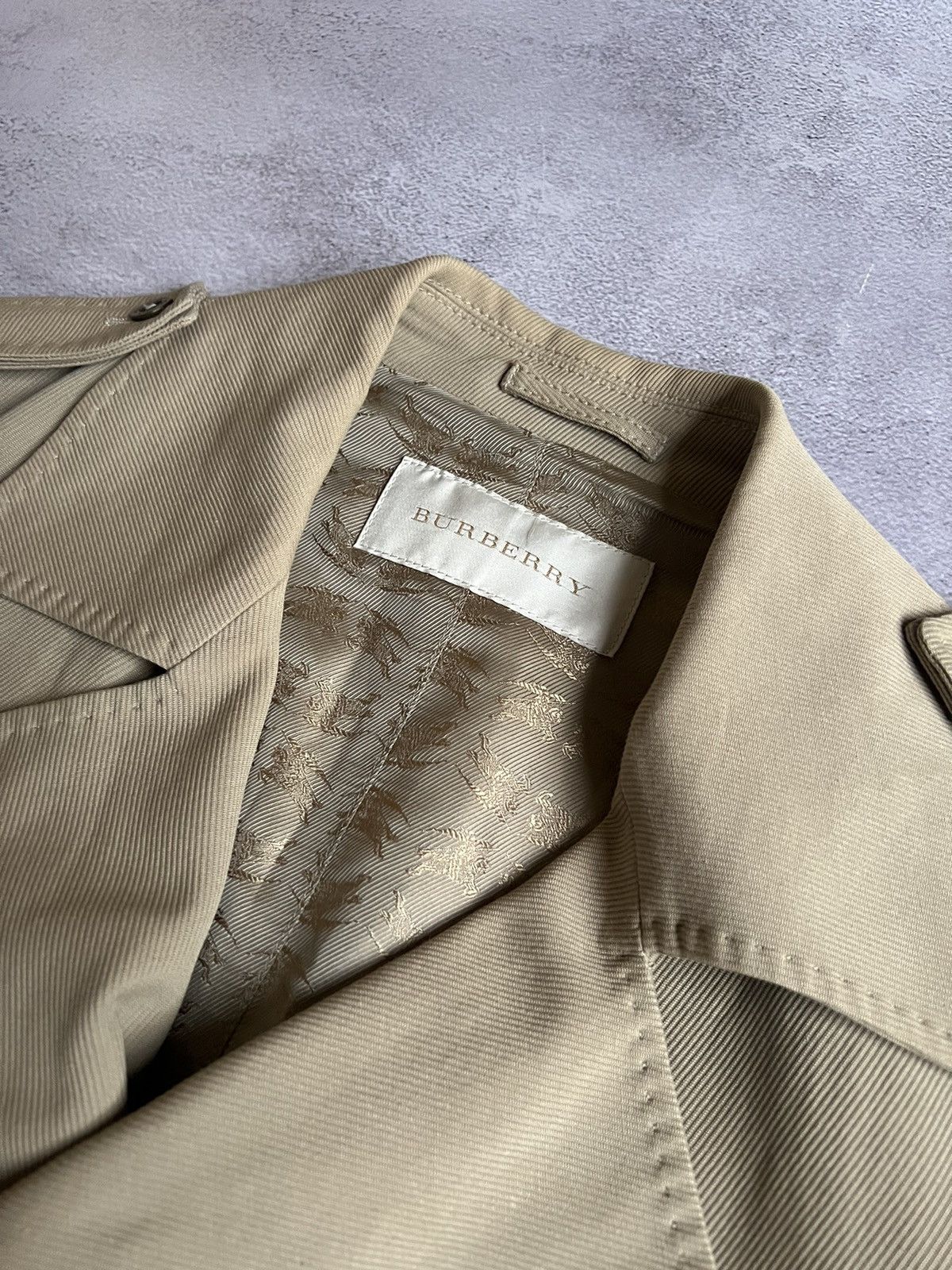 Burberry Vintage Rare Burberry Trench Coat Jacket Men’s Size:52 Size US L / EU 52-54 / 3 - 5 Thumbnail